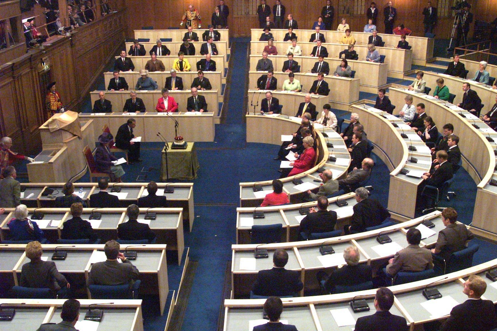 The early days of the Scottish Parliament (PA Archive)