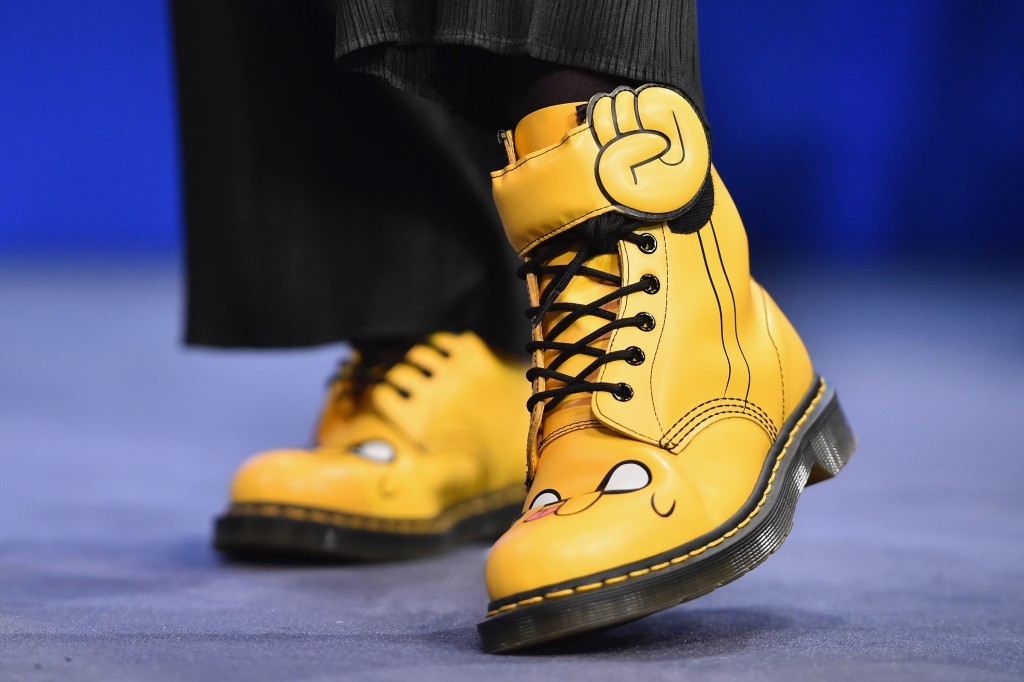 SNP MSP Angela Constance wore these to an SNP Conference (Jeff J Mitchell / Getty Images)