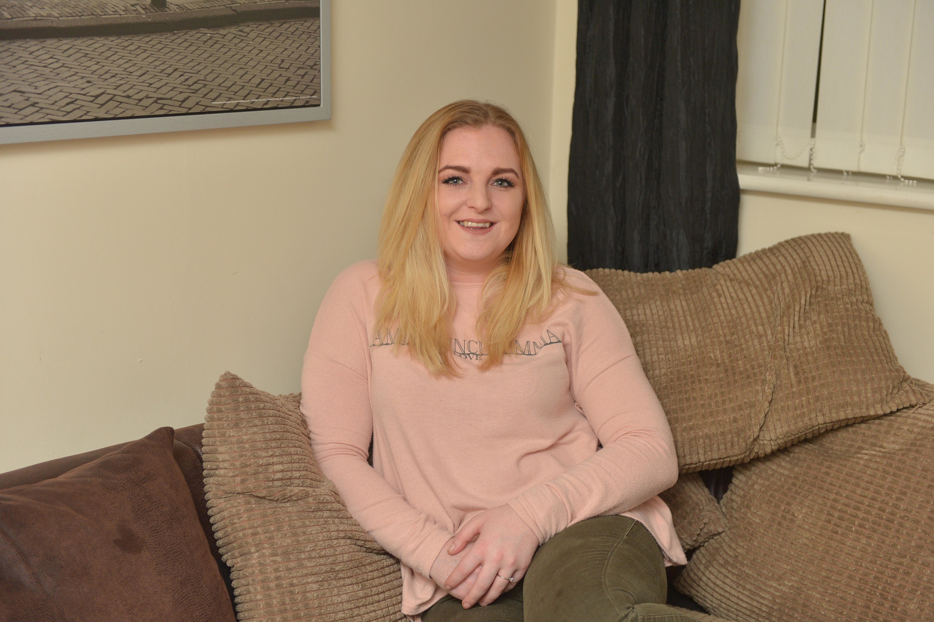 Lauren Hepple from Durham, who was helped by The Sunday Post with her trust fund problem.