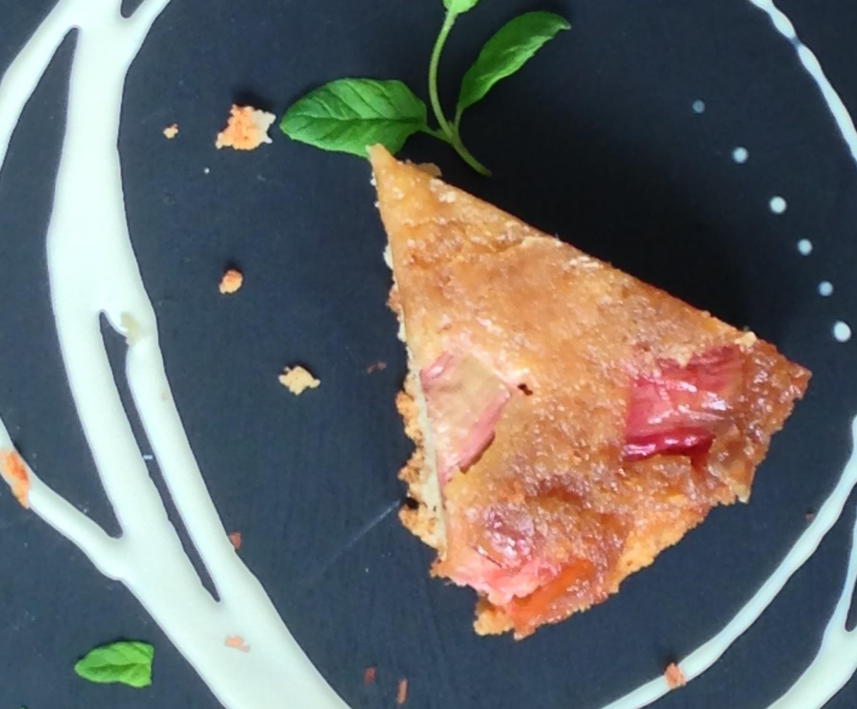 Rhubarb Upside Down Cake