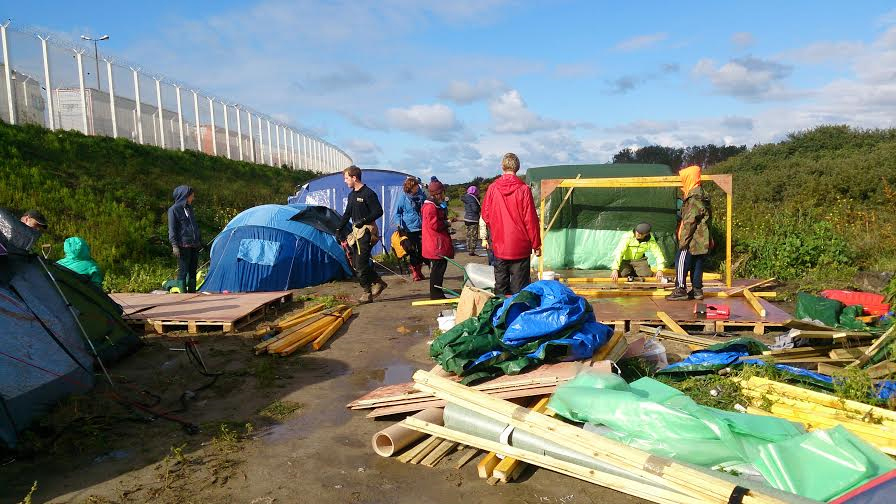 Calais refugee camp