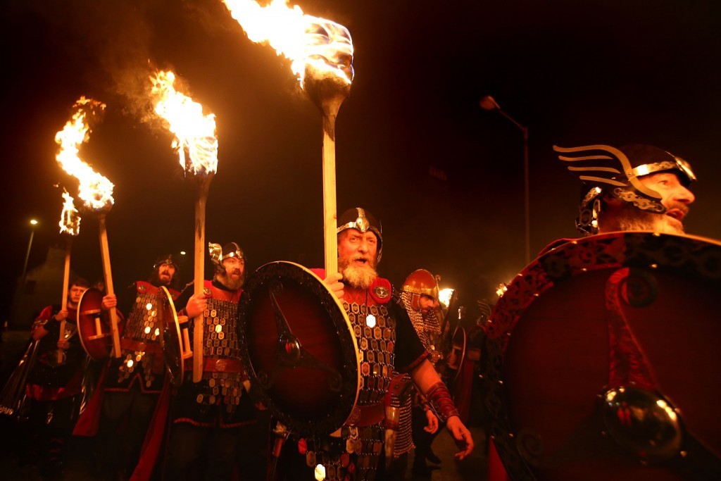 Up Helly Aa (Andrew Milligan/PA Wire)
