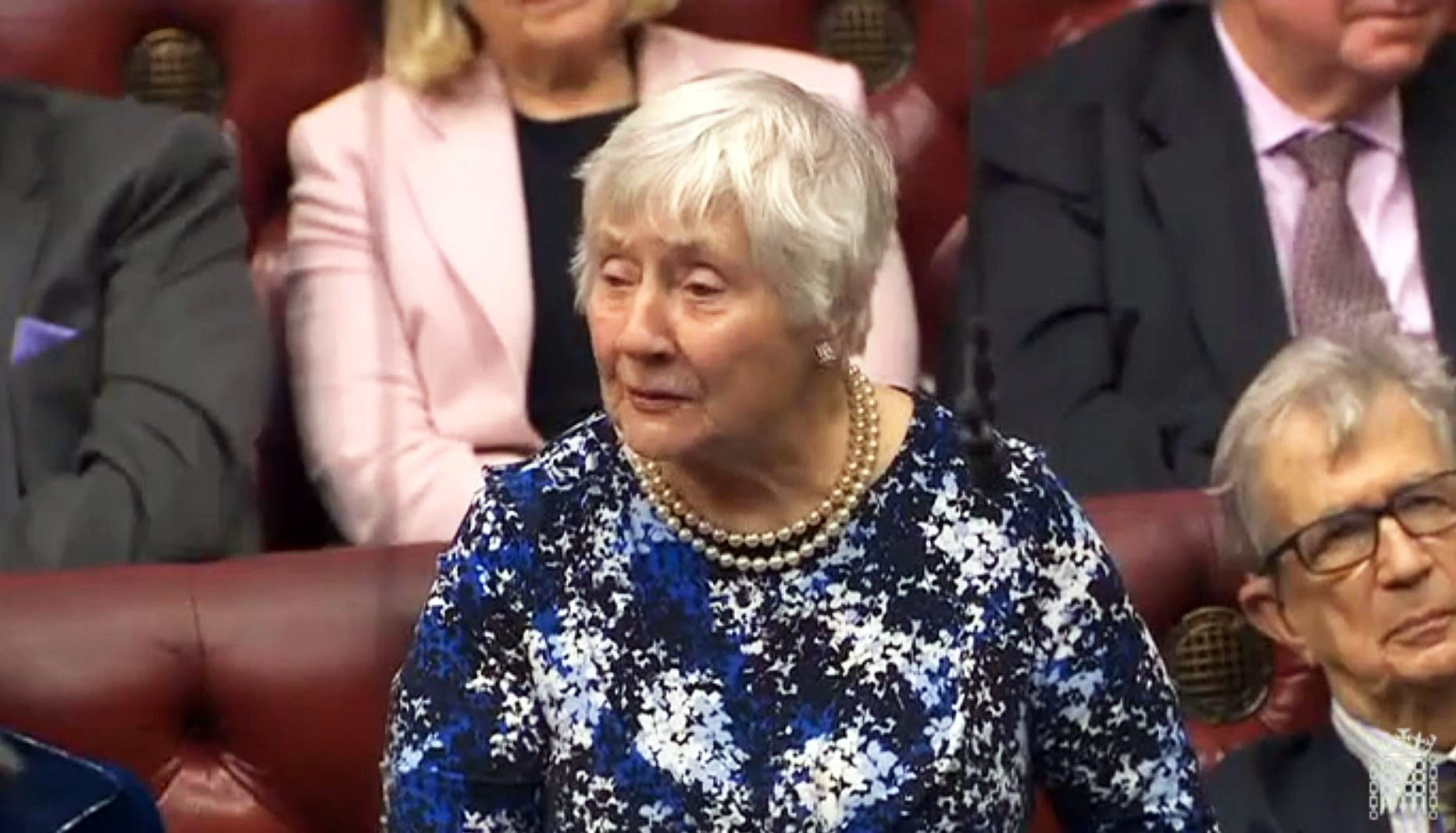 Shirley Williams makes her final speech in the House of Lords