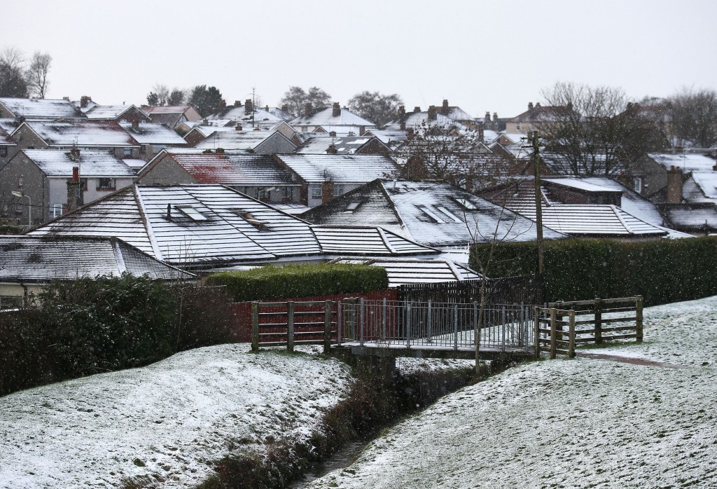 Rooftops in Carronshore, central Scotland (Andrew Milligan/PA Wire)