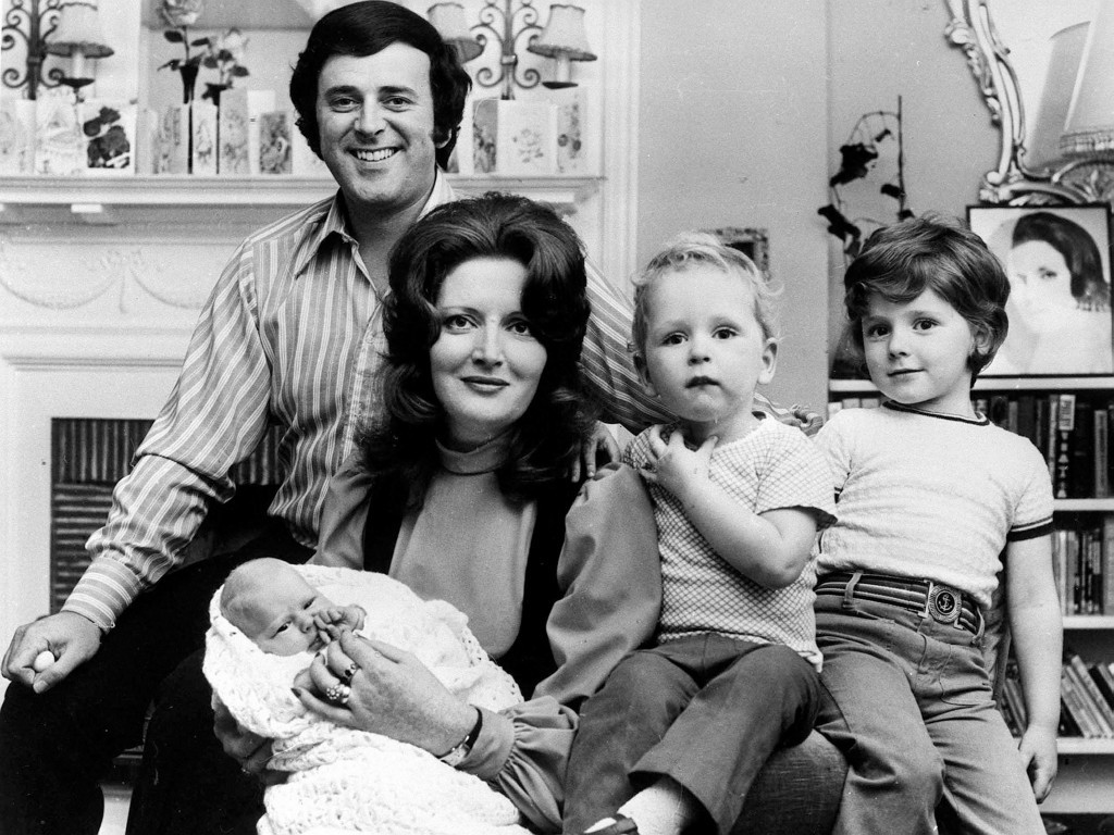 Terry Wogan and family (PA)