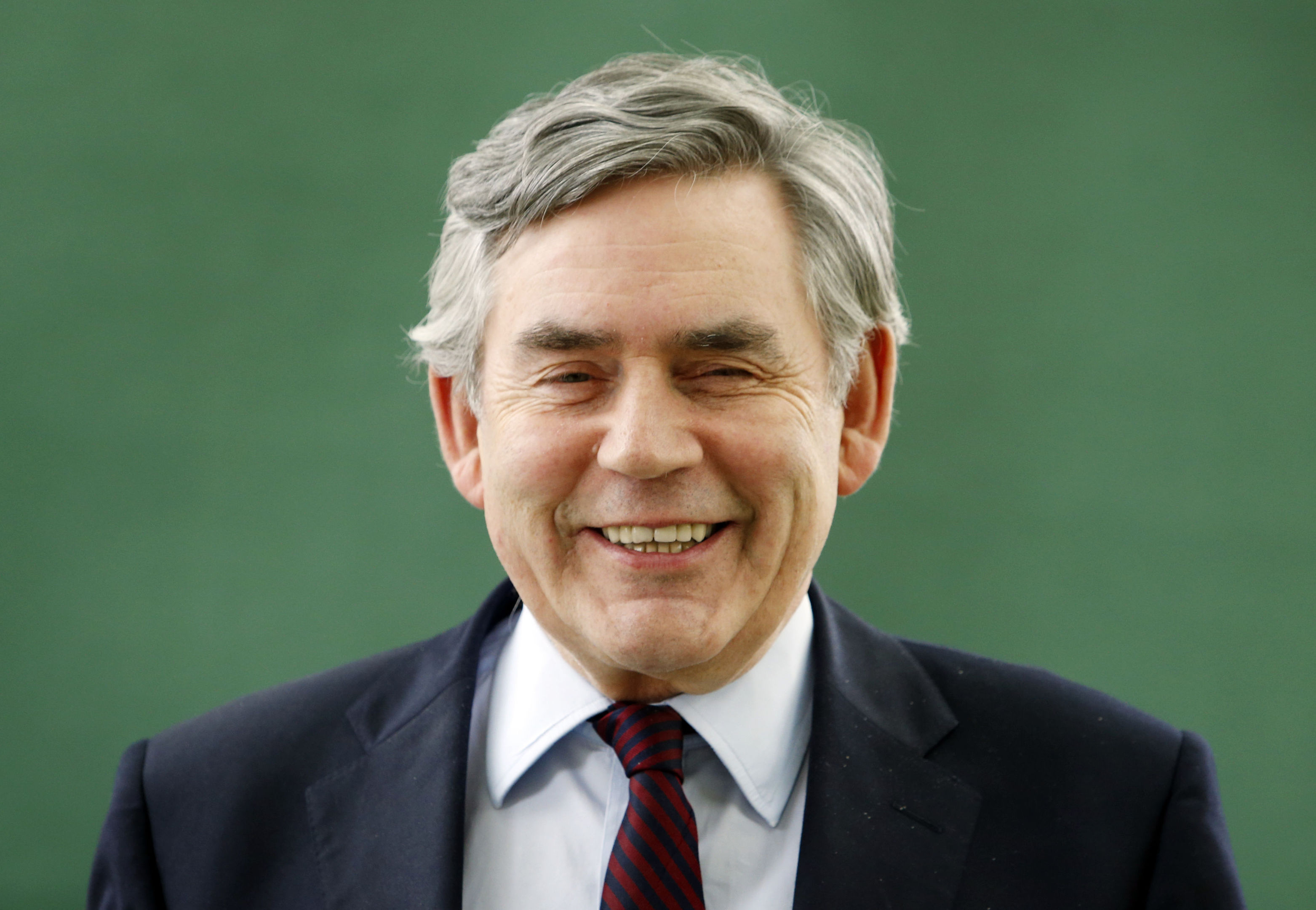 Gordon Brown who says that Scotland could achieve a clear 70% majority in favour of staying in Europe if campaigners put forward a "positive, principled, progressive and patriotic" case. (Danny Lawson/PA Wire)