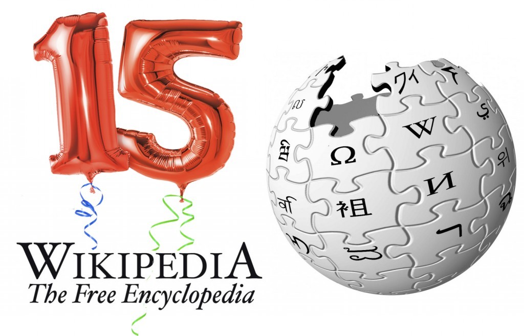 Wikipedia turns 15