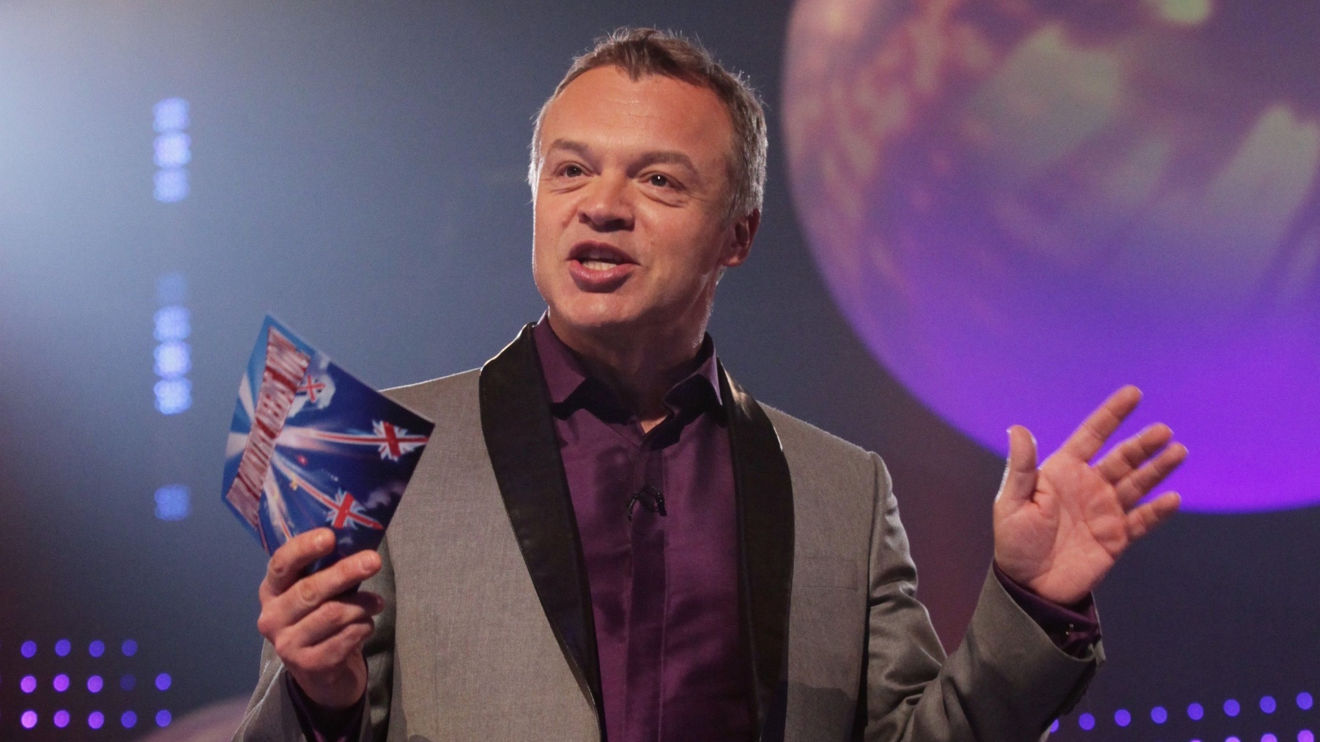 Graham Norton hosting Eurovision (PA)