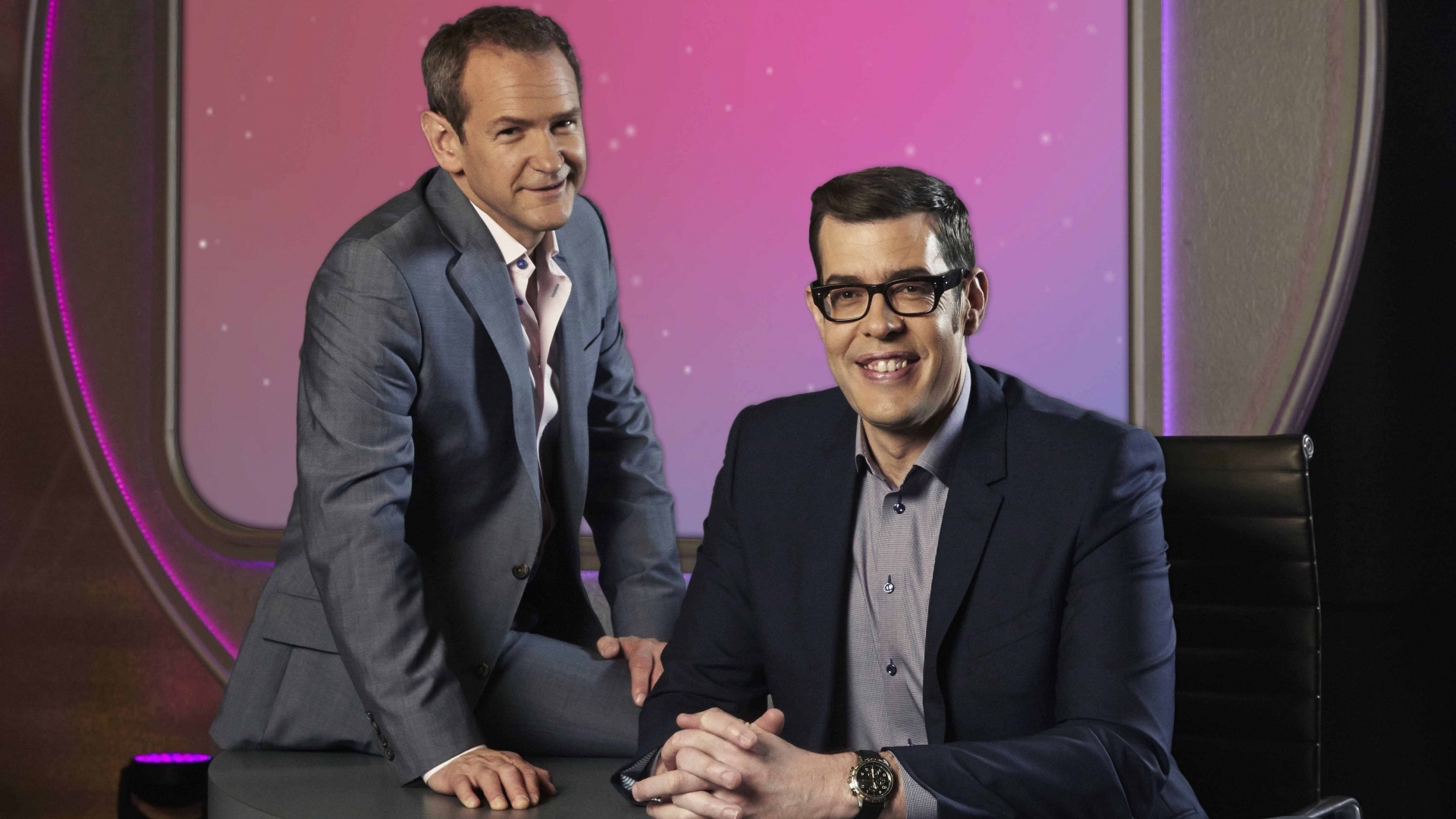 Alexander and Richard on Pointless (BBC / PA)