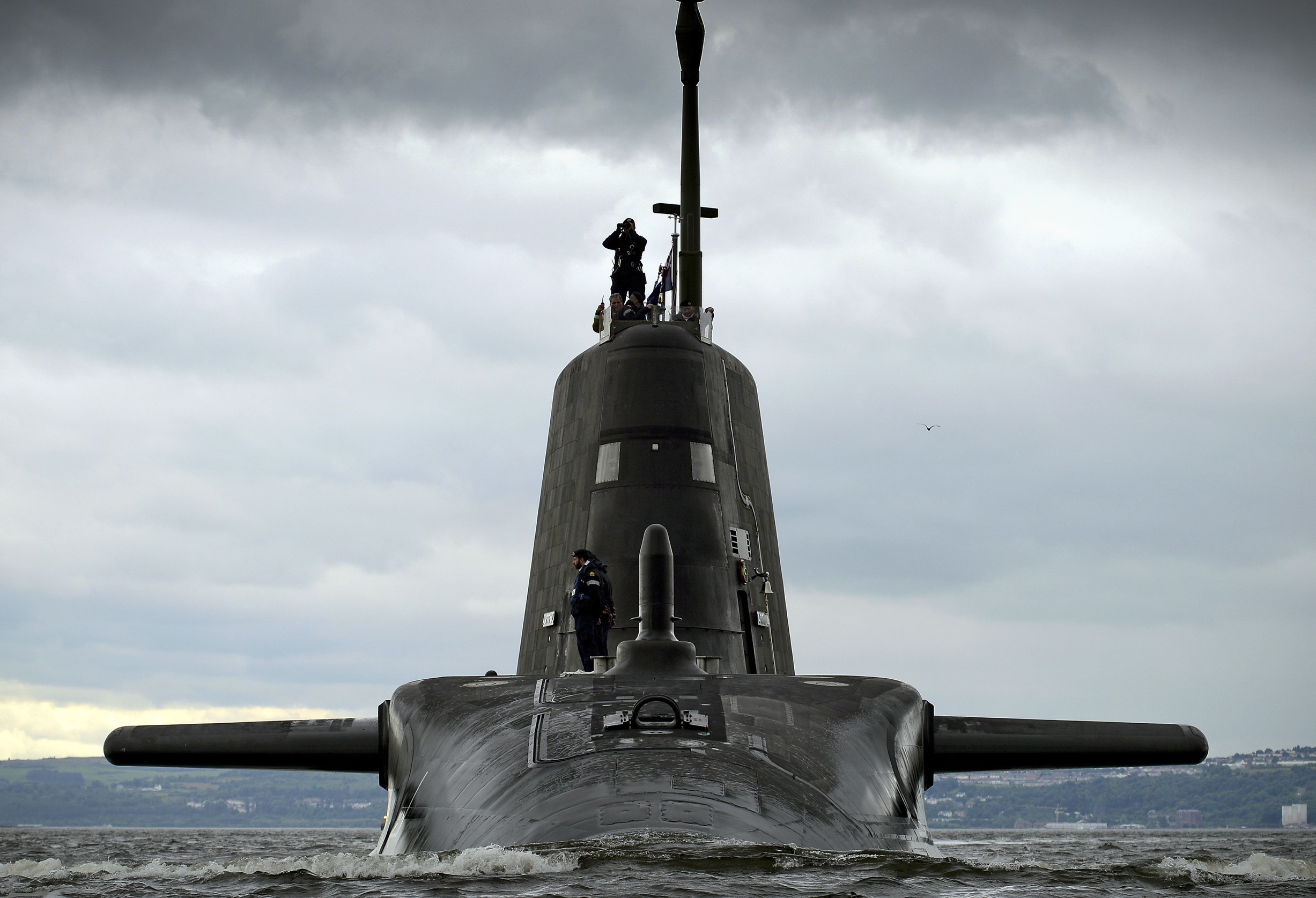 Faslane is the home of the UK's Trident submarines (Thomas McDonald / Royal Navy)