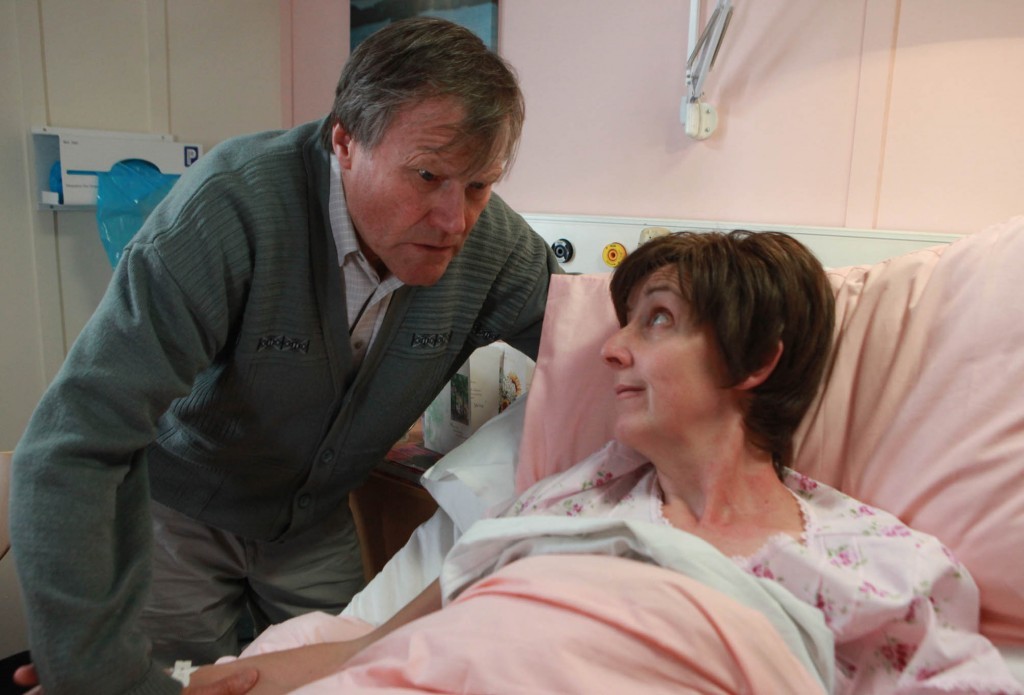 Julie and David Neilson in Coronation Street (Joseph Scanlon / ITV)