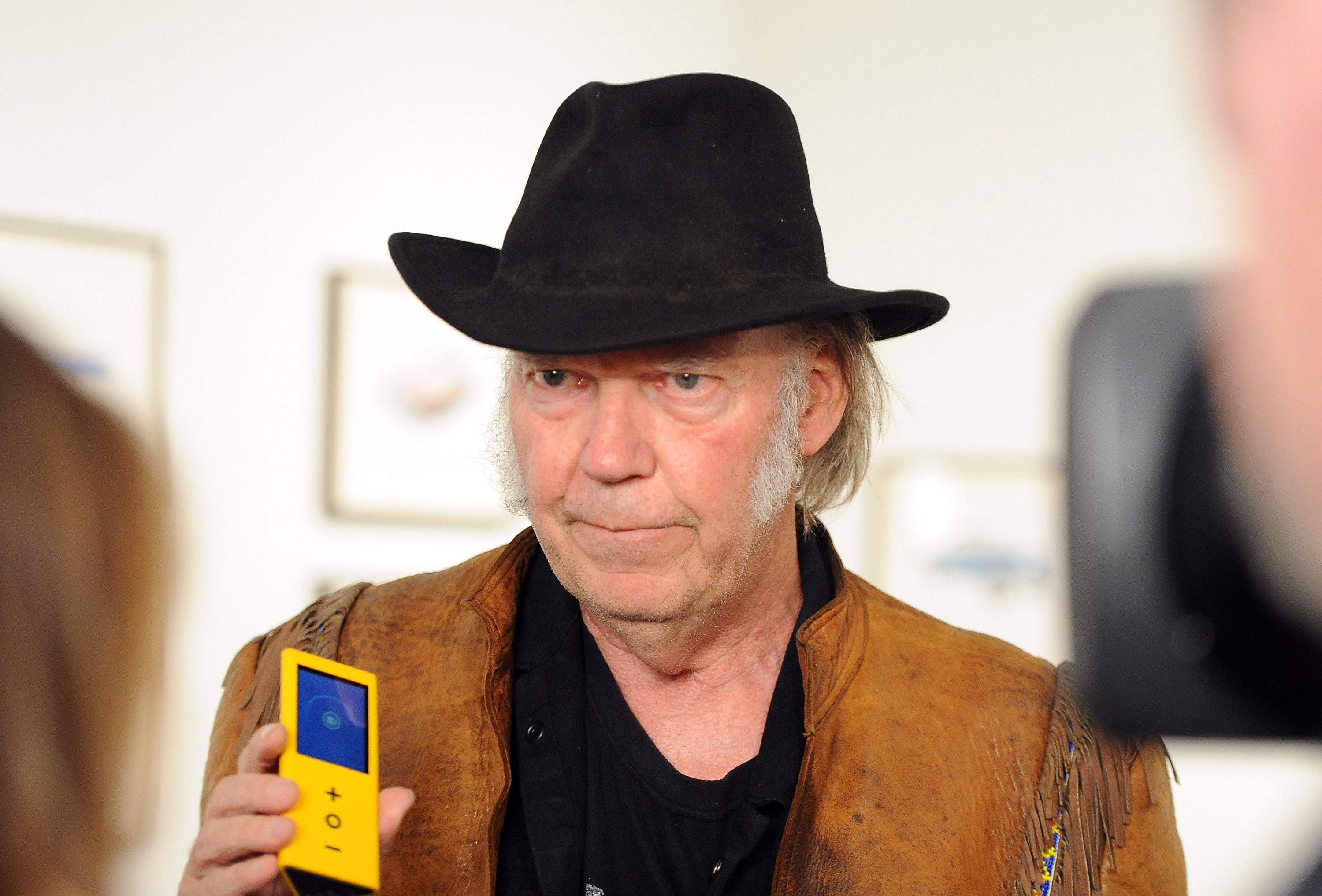 Singer Neil Young crowdfunded for his Pono device (Angela Weiss/Getty Images)