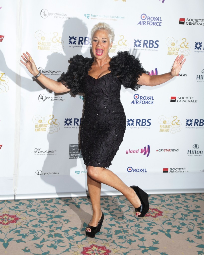 Denise Welch attending the Out In The City & g3 Readers Awards (Yui Mok / PA Archive)