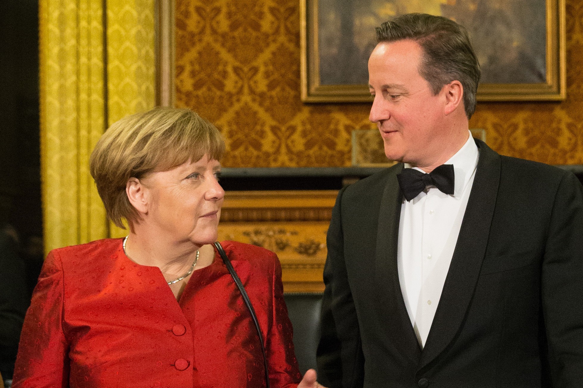 PM Cameron is in talks (Christian Charisius/dpa via AP)