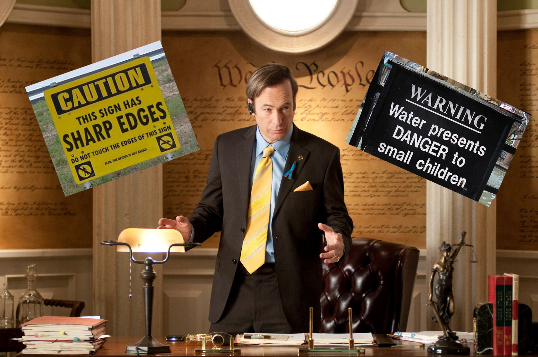 Lawyer Saul Goodman from Breaking Bad & Better Call Saul