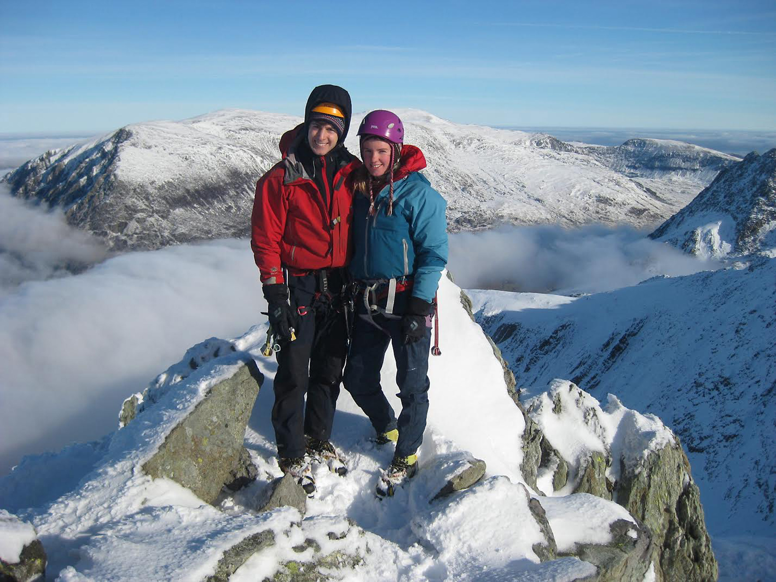 Rachel Slater and Tim Newton who are missing on Ben Nevis (Police Scotland/PA Wire)