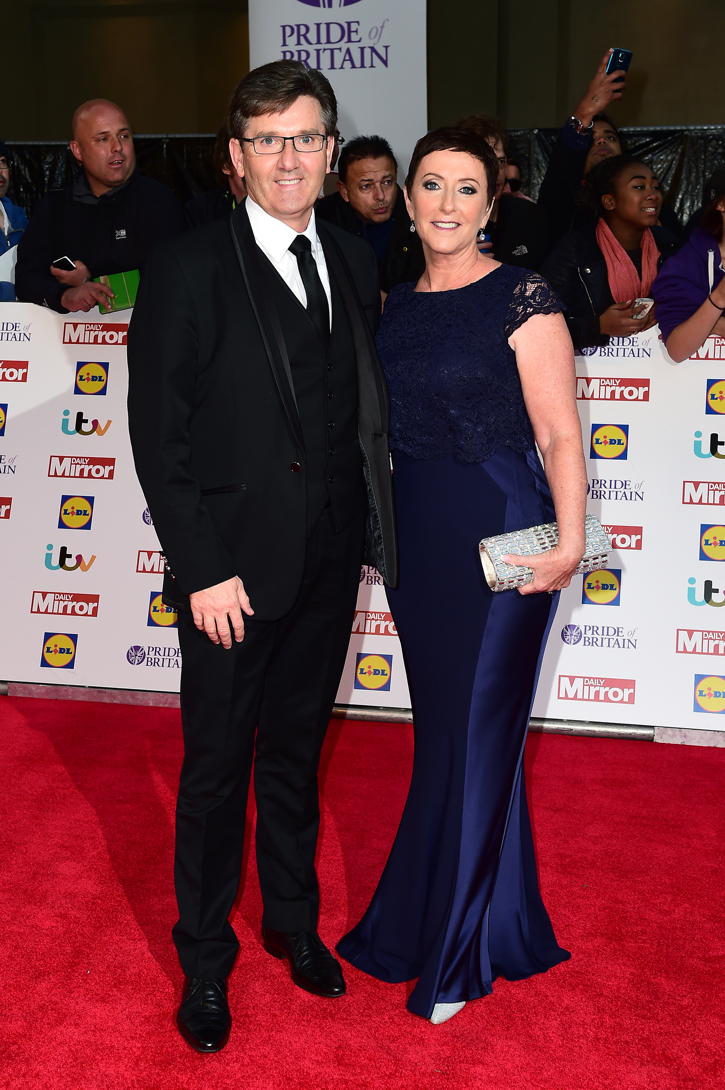 Daniel and Majella O'Donnell at The Pride of Britain Awards 2015 (Guy Levy)