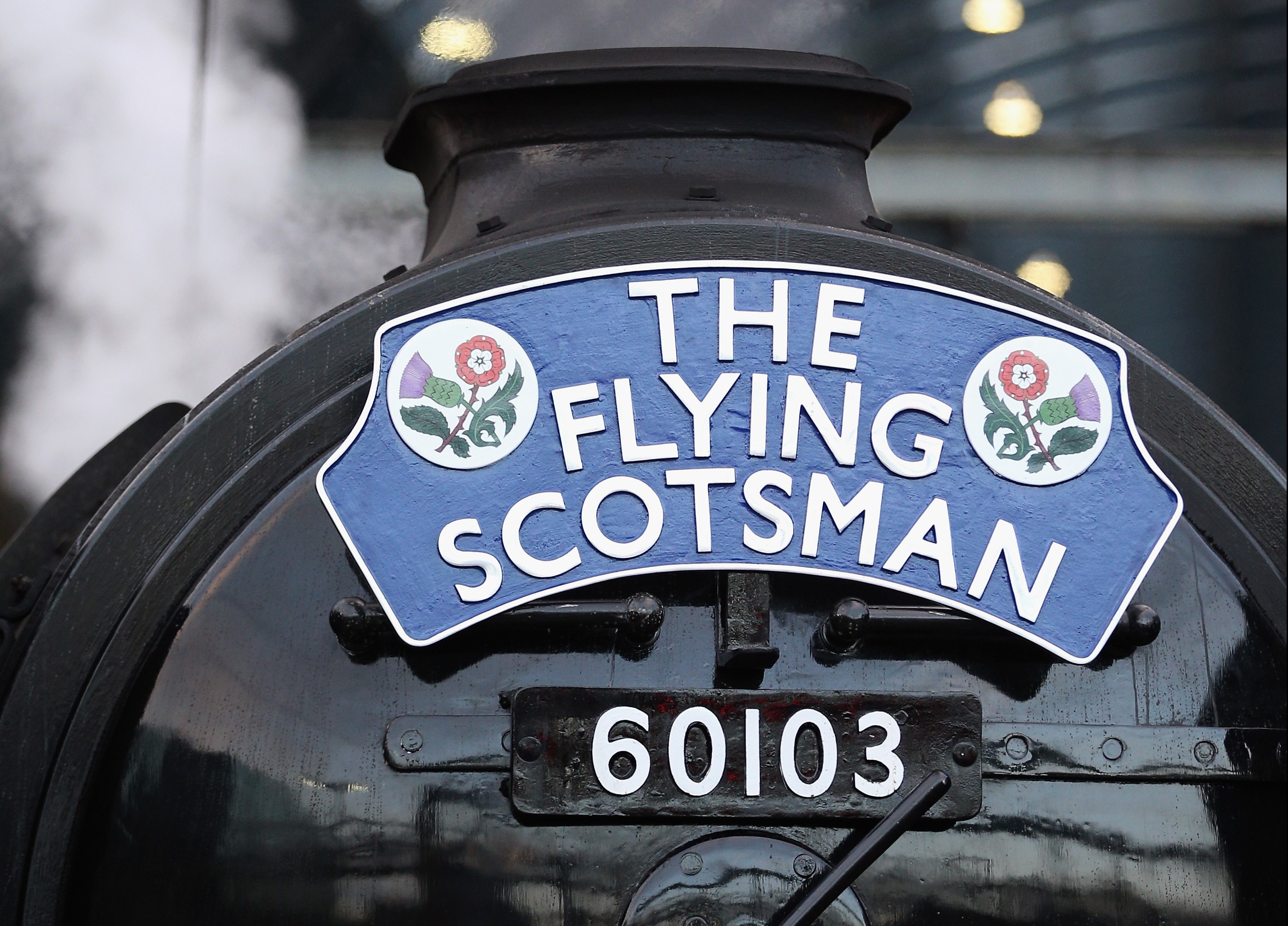 The Flying Scotsman leaves Kings Cross Station (Dan Kitwood/Getty Images)