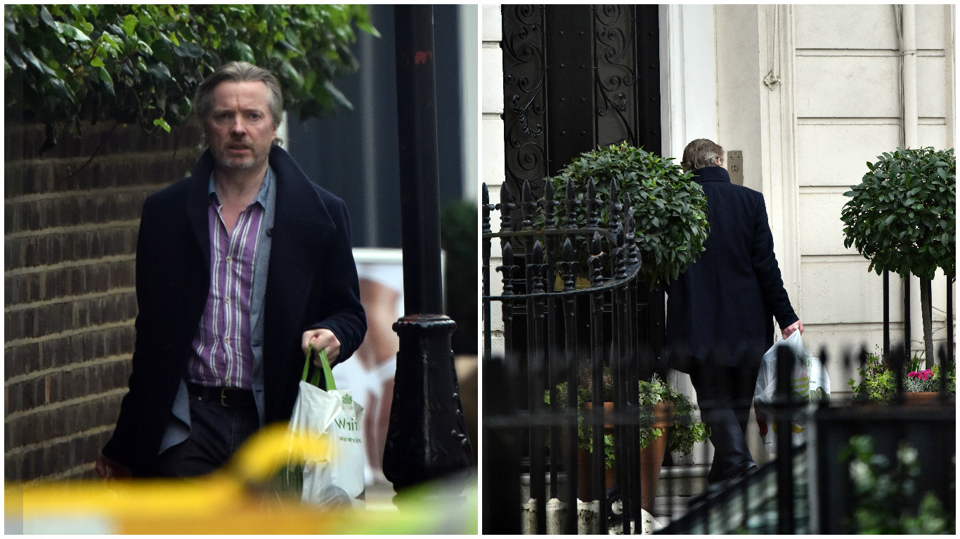 Craig Whyte in Belgravia (W8Media)