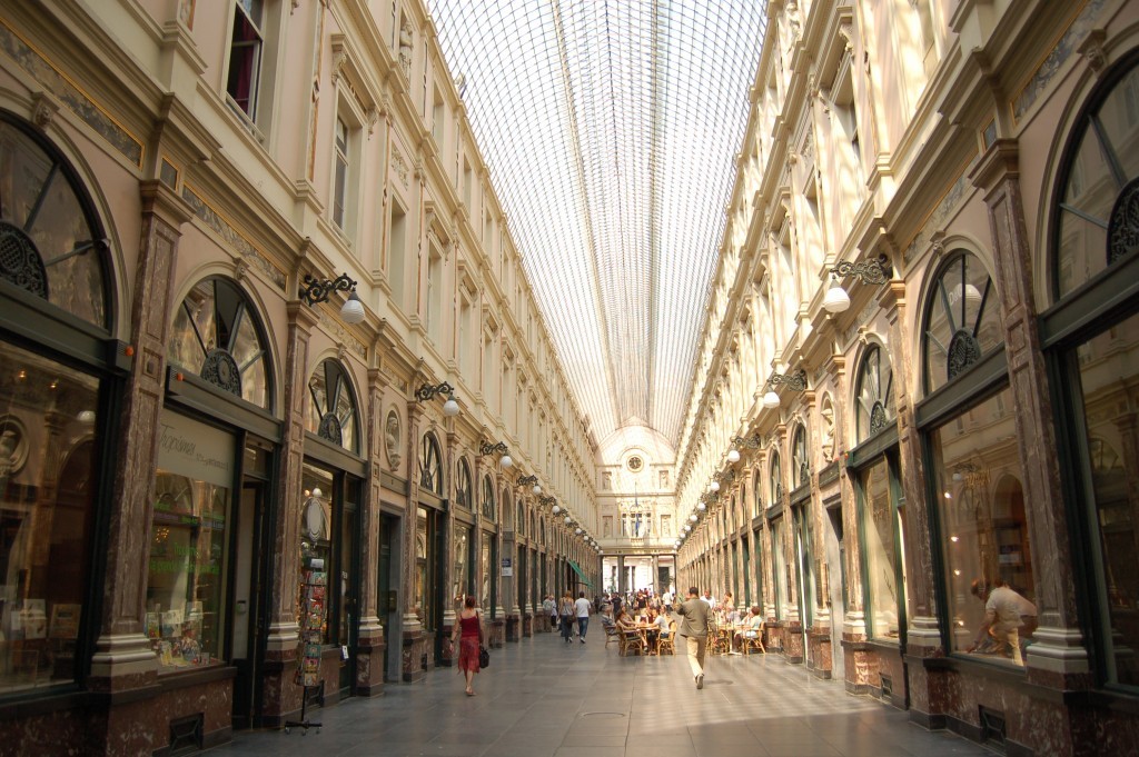 Opened in 1847, the Galeries St Hubert in Brussels are the oldest shopping arcades in Europe.