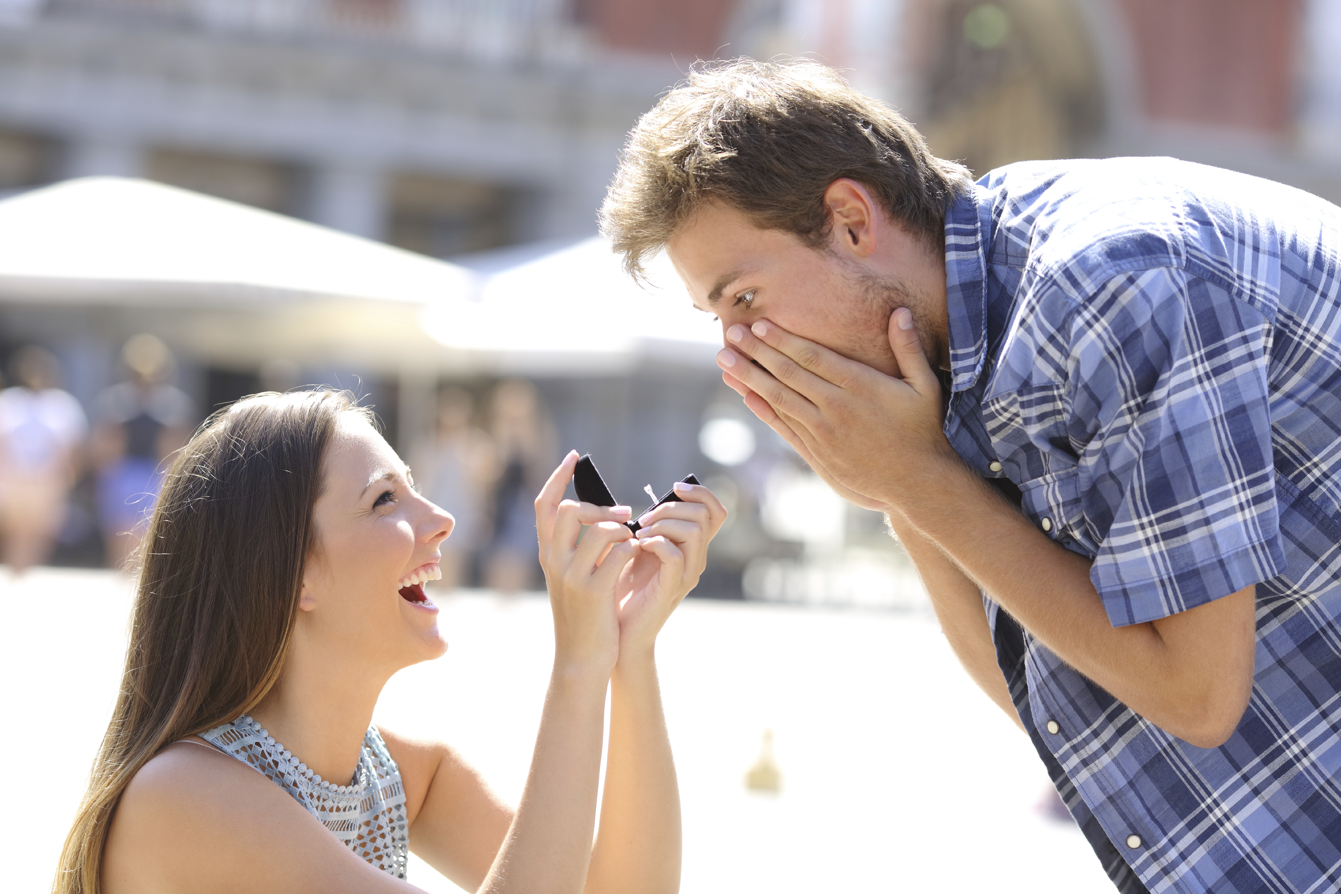 It's a leap year so women will be proposing to men, according to tradition (AntonioGuillem)