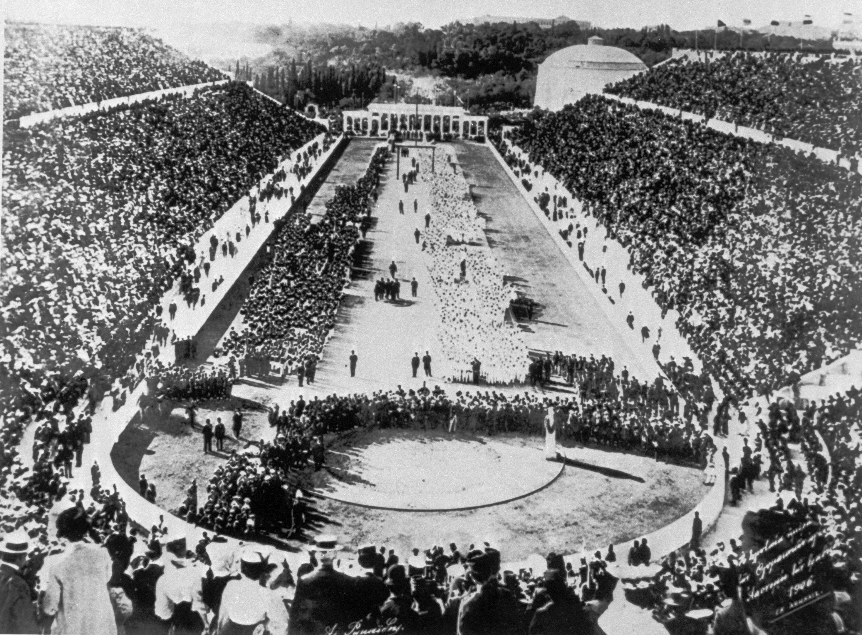 1896 Opening ceremony (Getty Images)