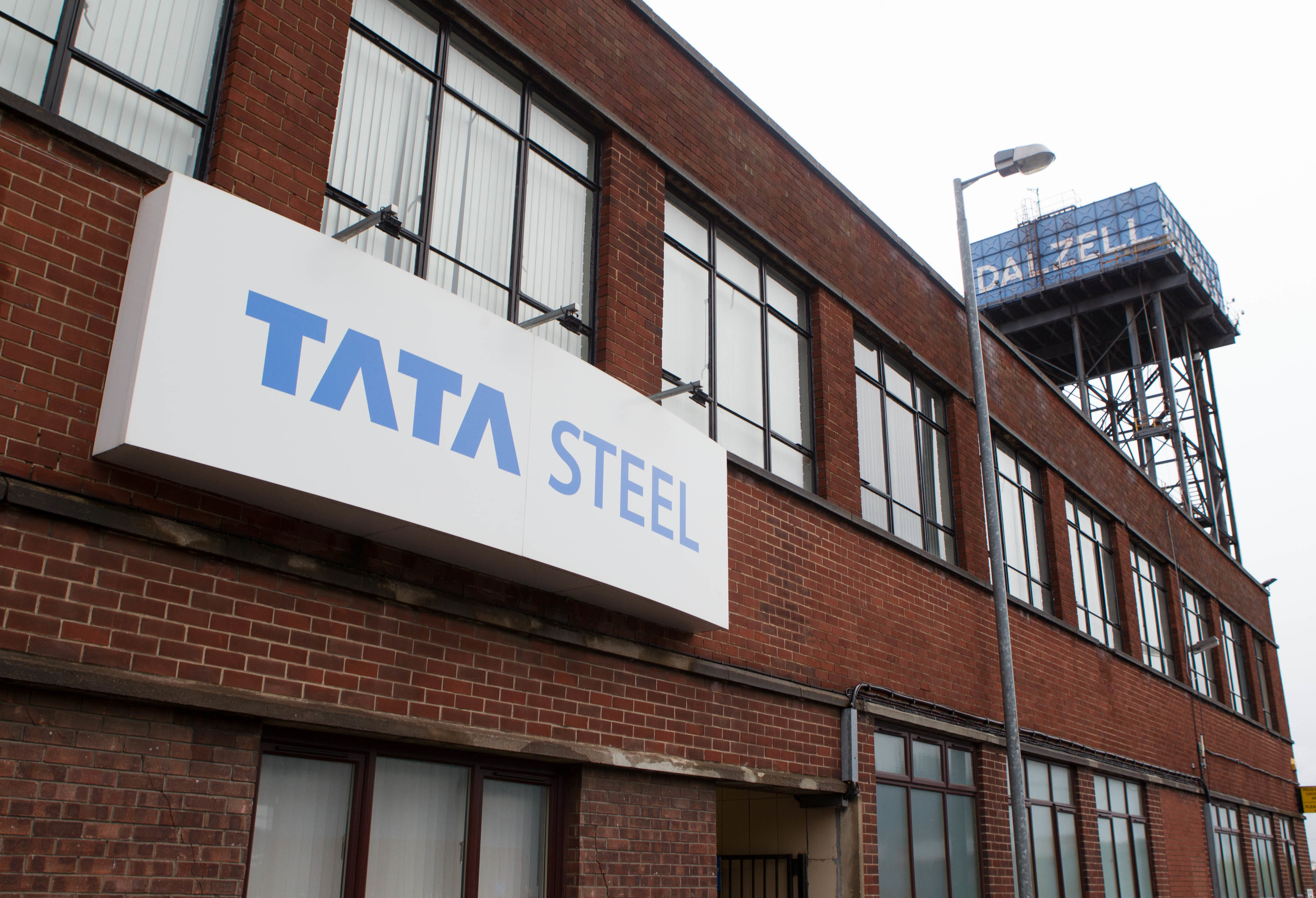 Tata steelworks, Motherwell (Chris Austin / DC Thomson)
