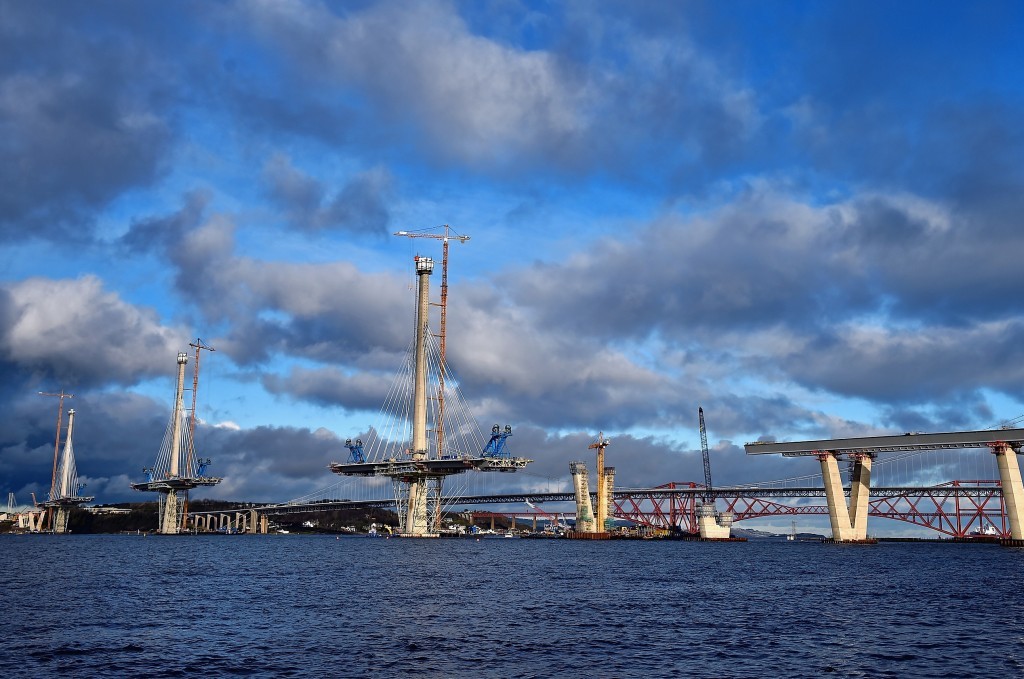 The new Forth crossing (Jeff J Mitchell/Getty Images)