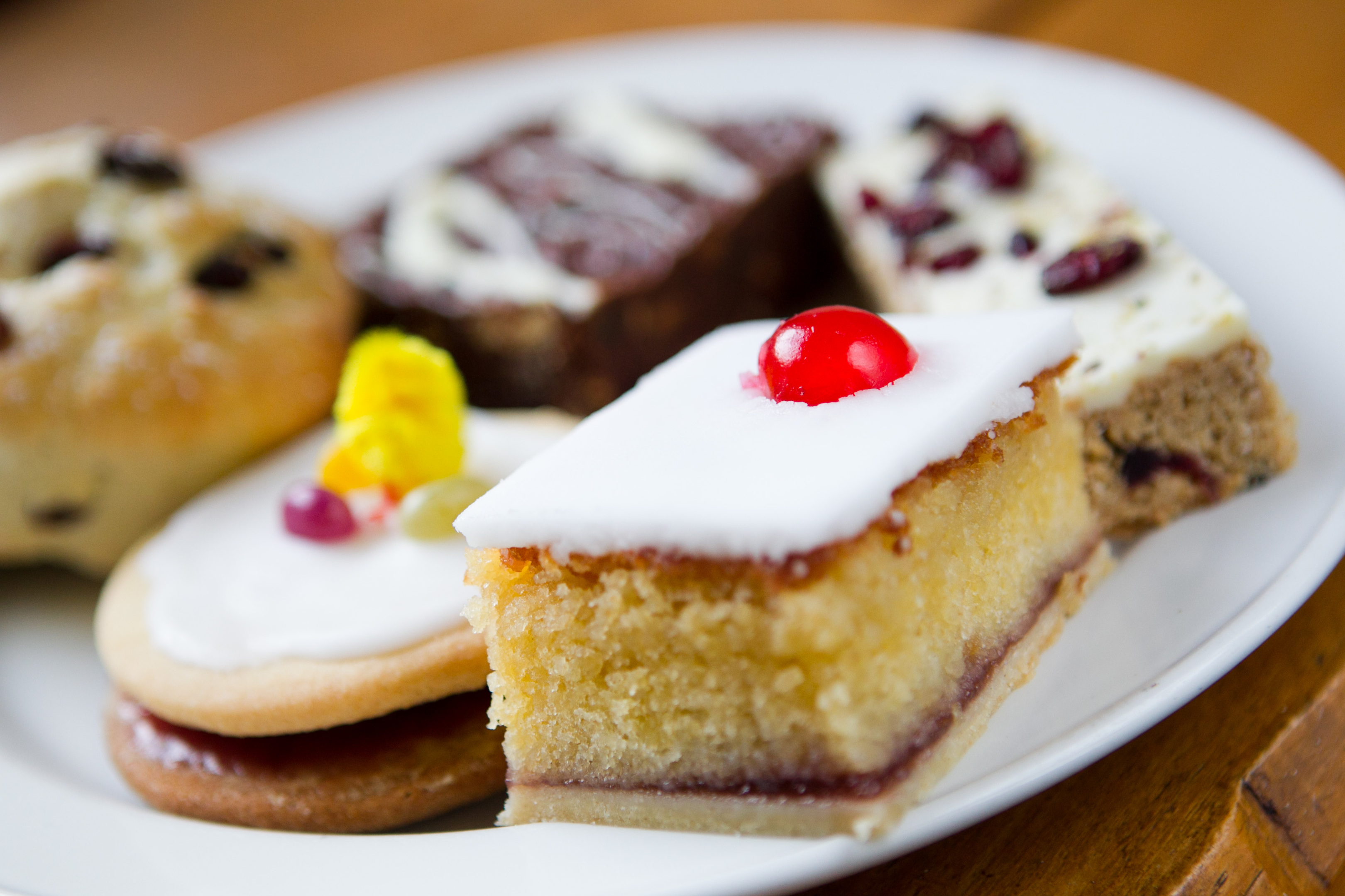 Cakes at the Topiary Coffee Shop at Klondyke Garden Centre in Livingston (Andrew Cawley/DC Thomson)