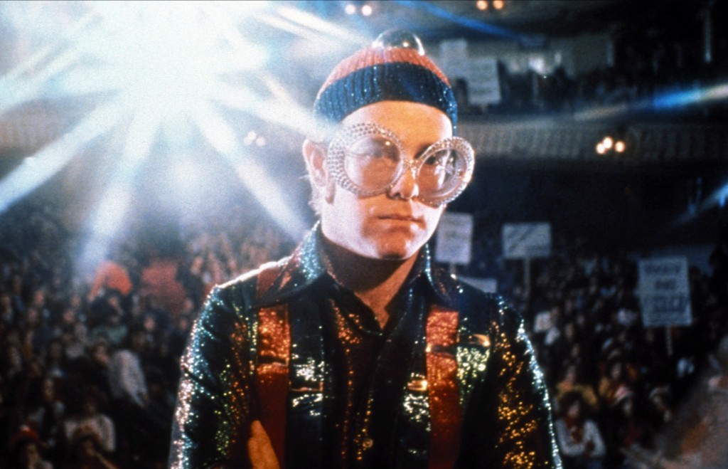 Elton in the film Tommy, 1975 (Allstar / Hemdale Film)
