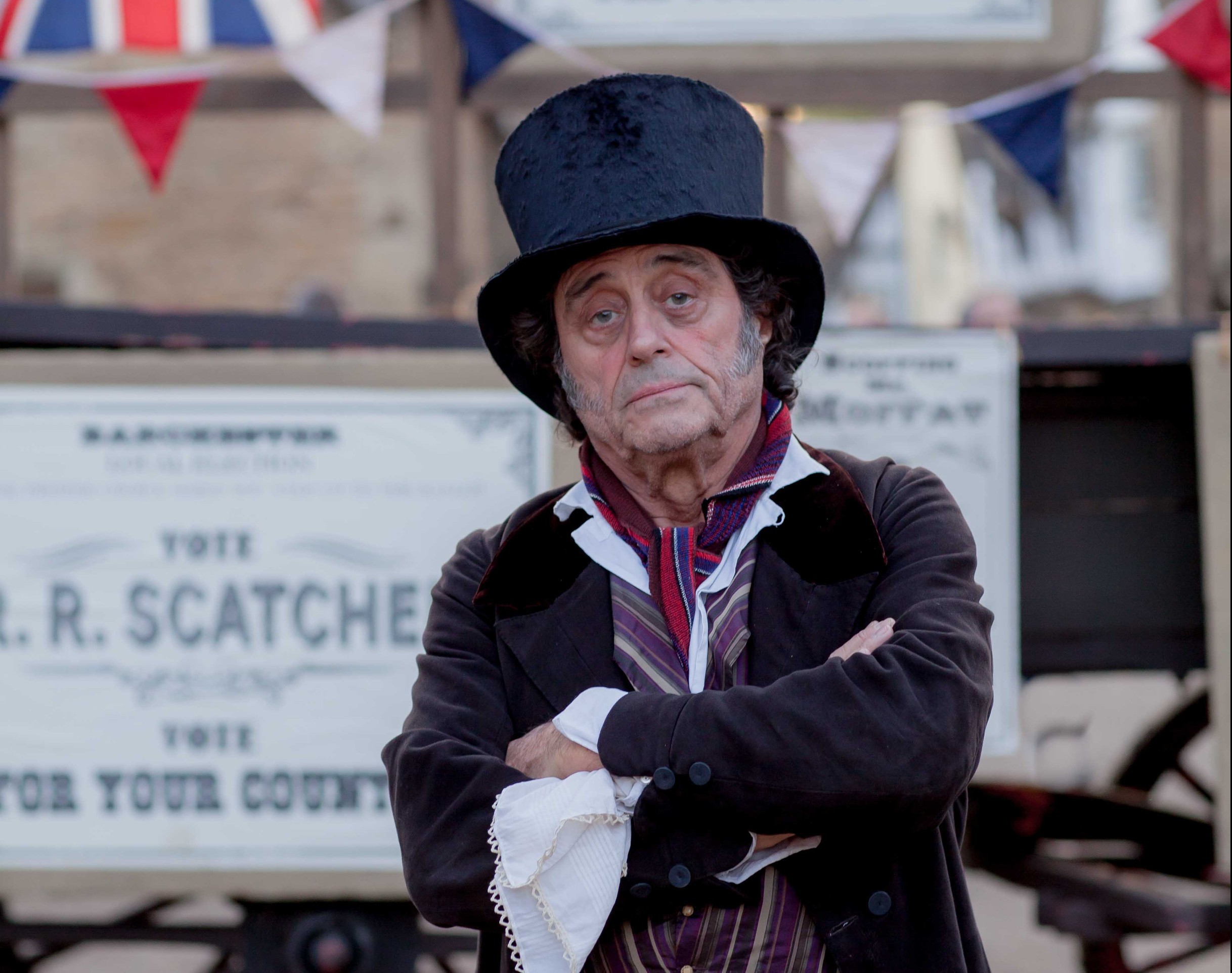 Ian McShane as Sir Roger Scatcherd (ITV)