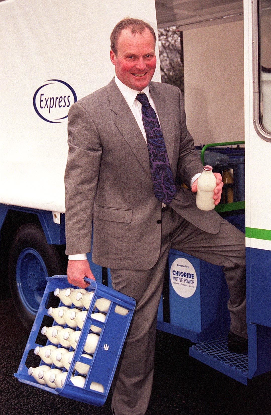 Milkman Tony Fowler (PA)