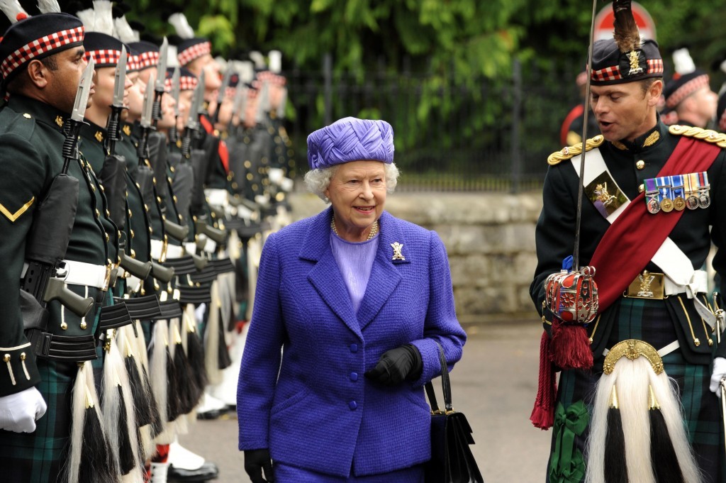 The Queen at Balmoral