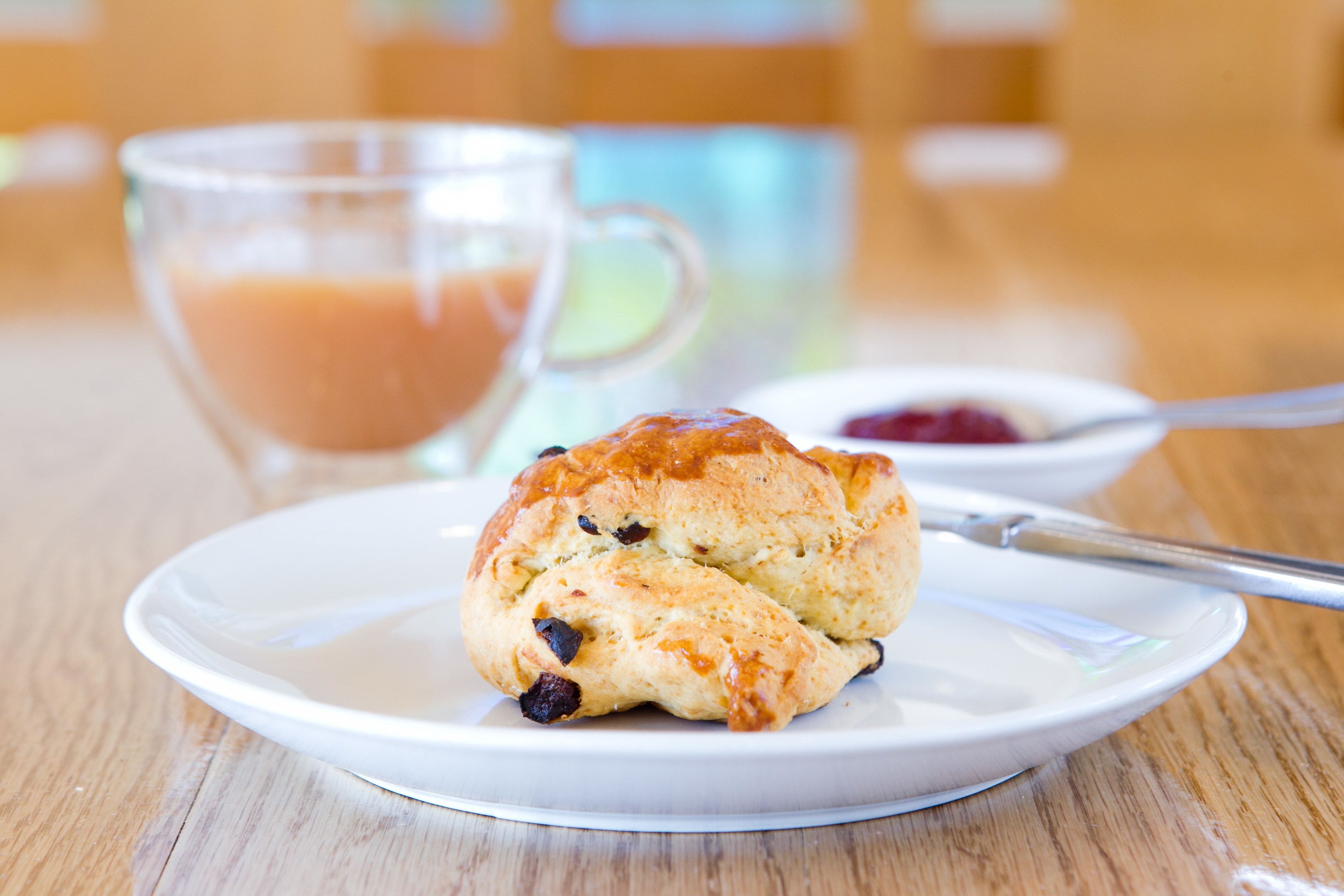 Thyme Cafe's fruit scone (Andrew Cawley / DC Thomson)