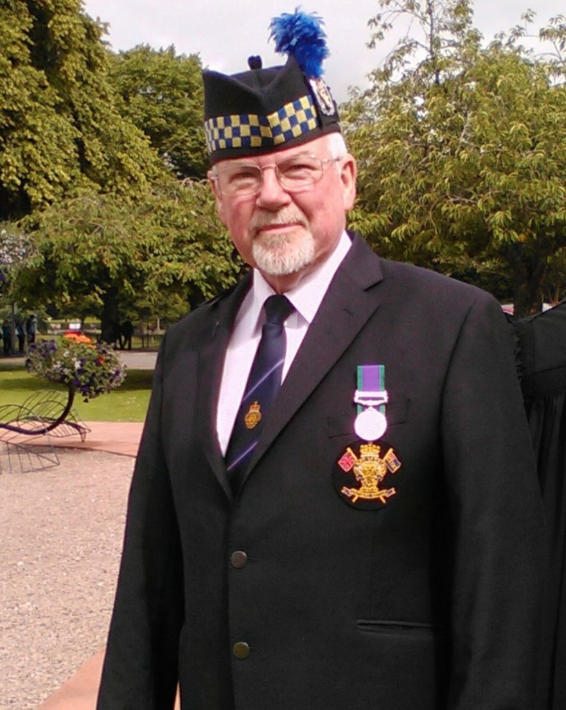 Joe Davidson, who works with the British legion to help those with dementia