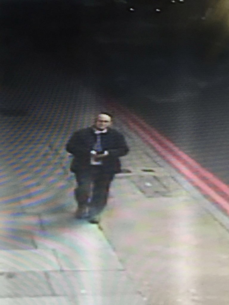 PC Semple was last seen on CCTV (Metropolitan Police/PA Wire)