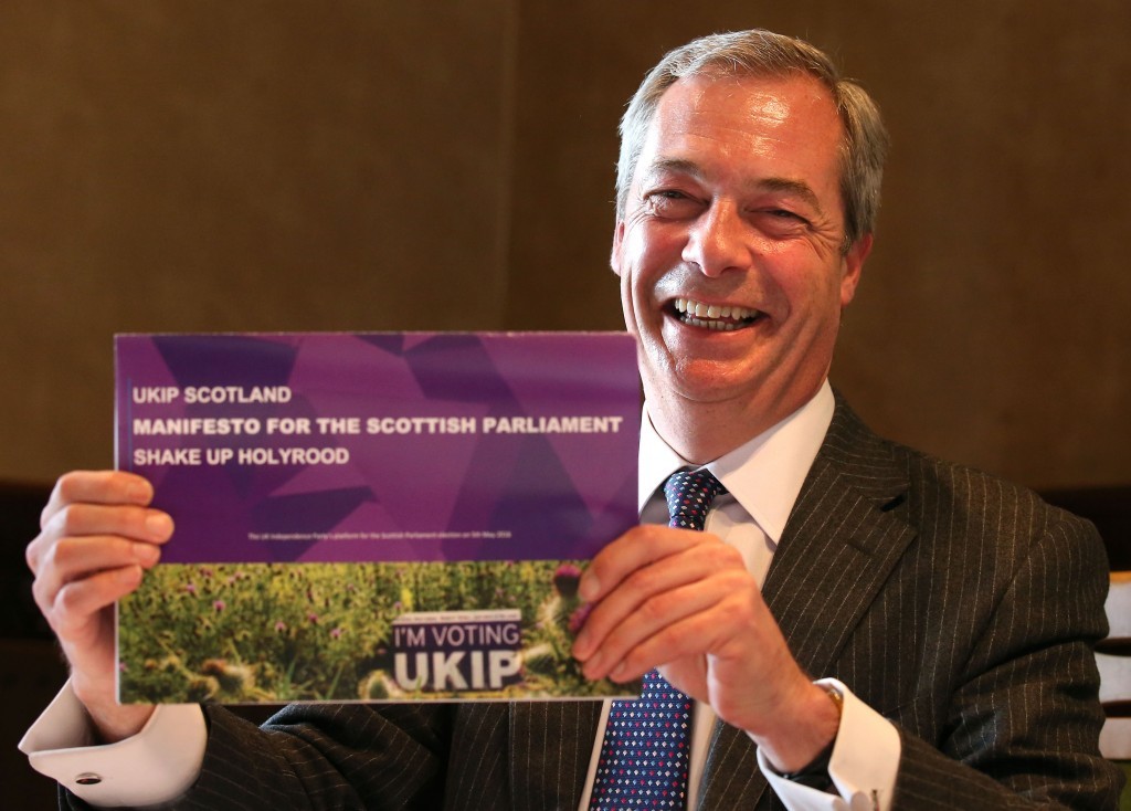 Farage (Andrew Milligan/PA Wire)