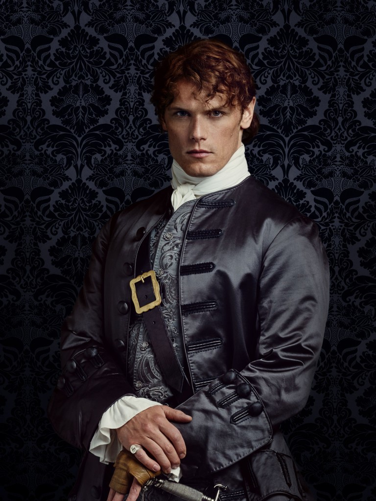 Sam Heughan as Jamie Frasier in Season 2 of Outlander (Jason Bell/Starz/Sony Pictures Television/PA Wire)