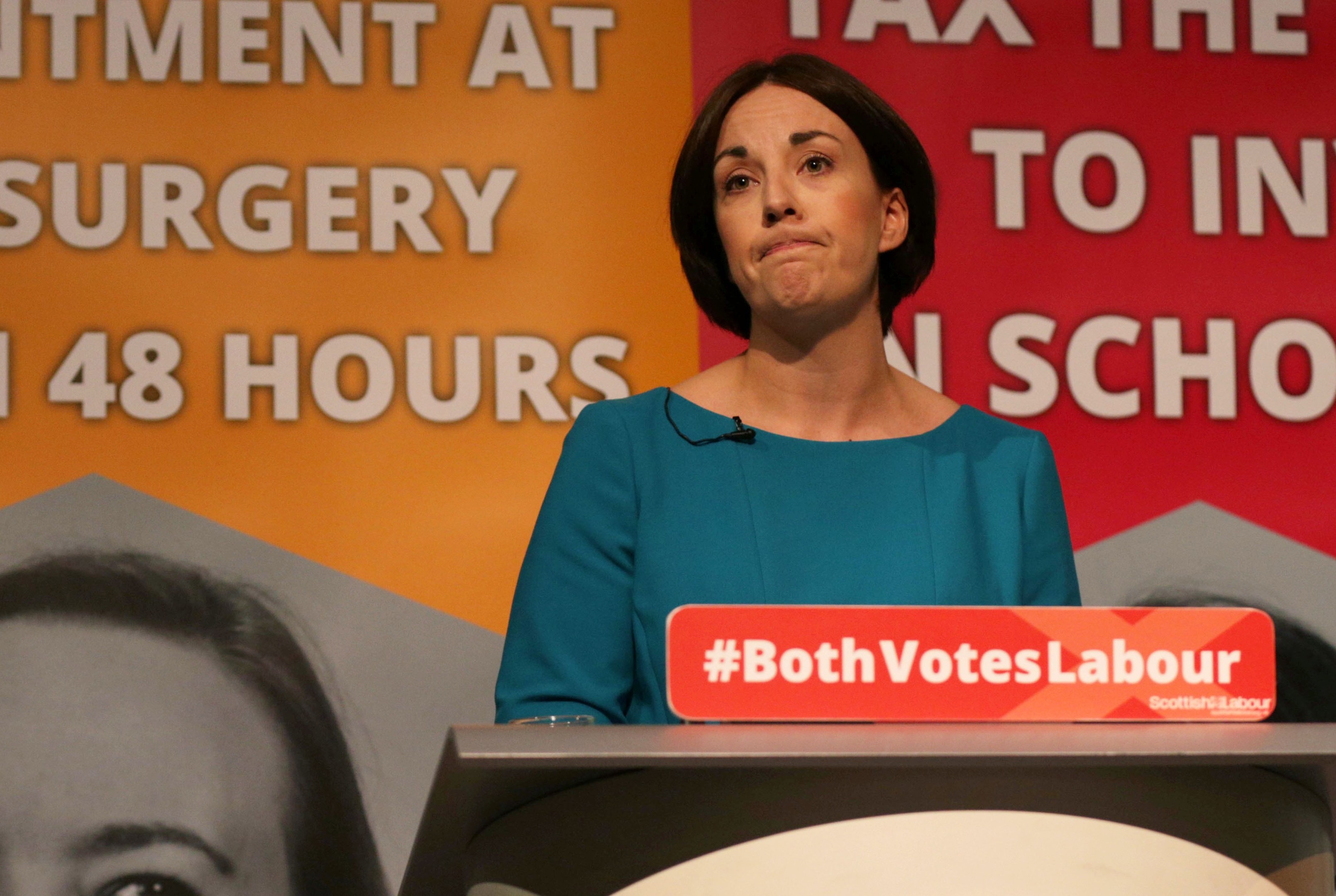 Scottish Labour leader Kezia Dugdale launches her party's manifesto (David Cheskin/PA Wire)
