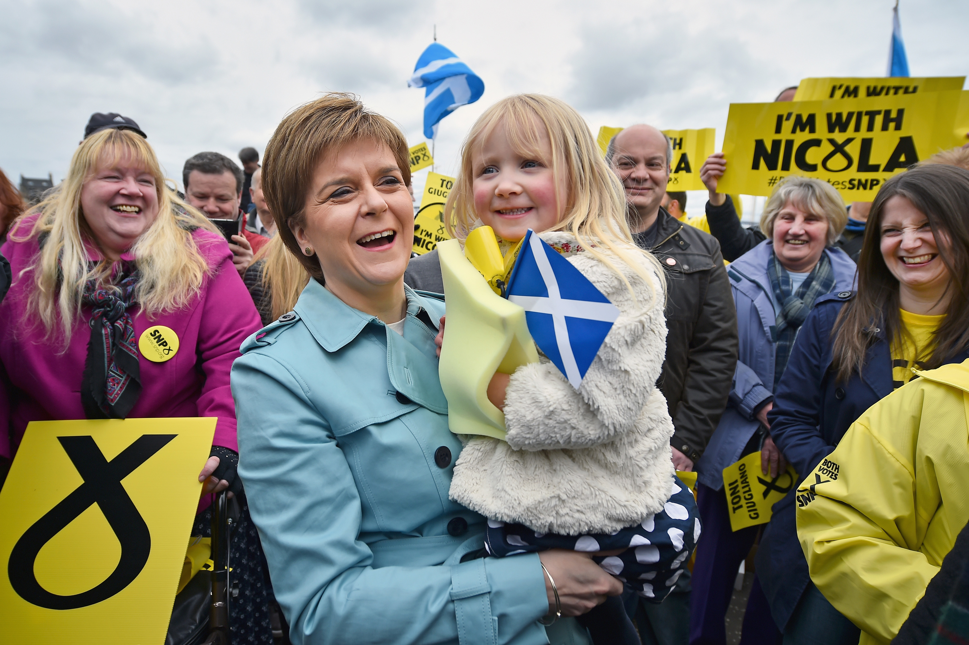 SNP leader Nicola Sturgeon (Jeff J Mitchell/Getty Images)