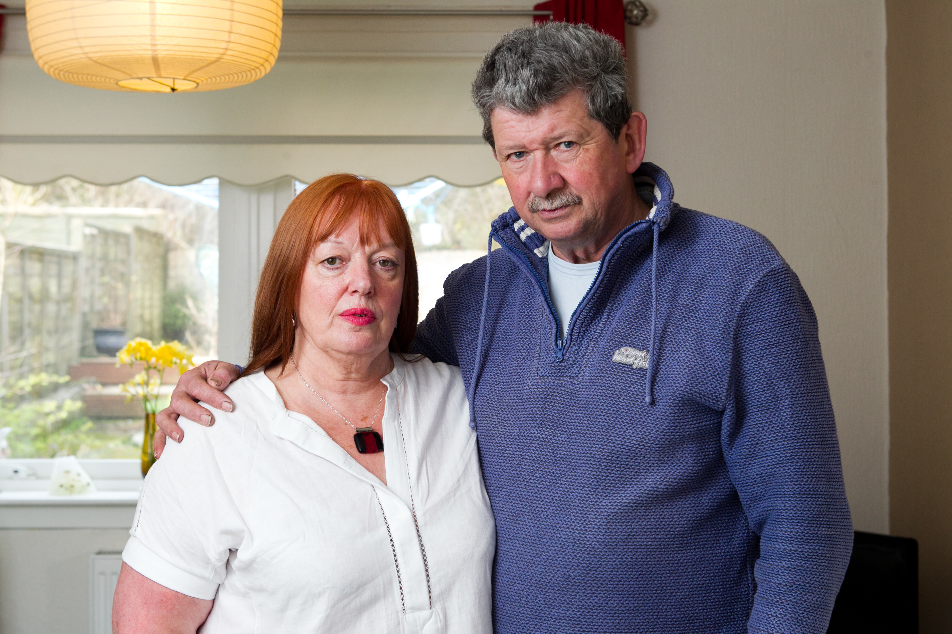 Jane and Robert Crowe (whose son Gareth was killed by an elephant) (Andrew Cawley/DC Thomson)