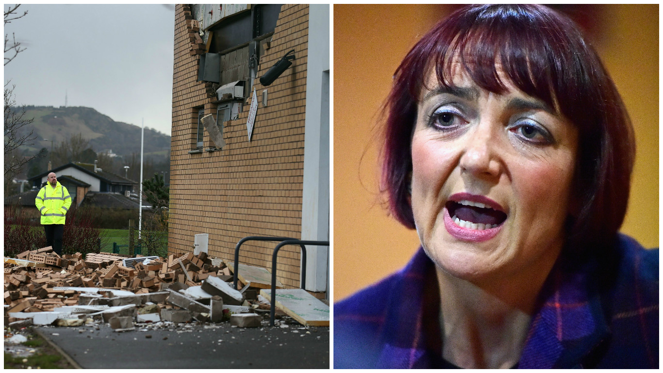 Angela Constance says all buildings will be checked after the Edinburgh schools fiasco (Getty Images)