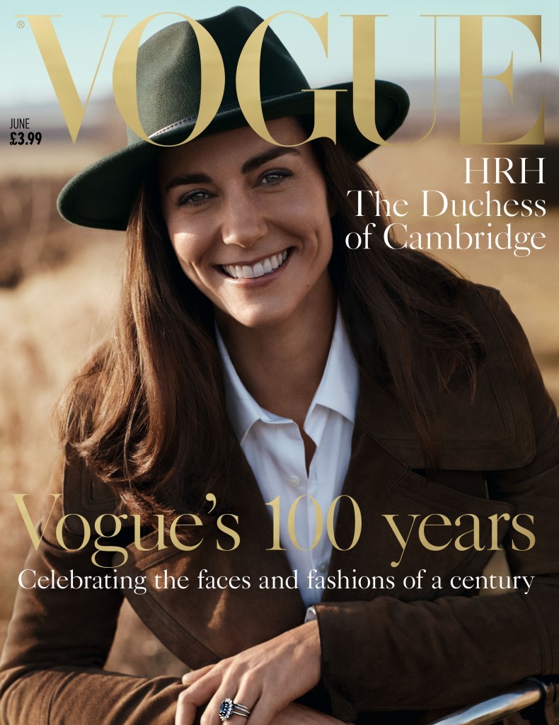 Vogue's centenary cover