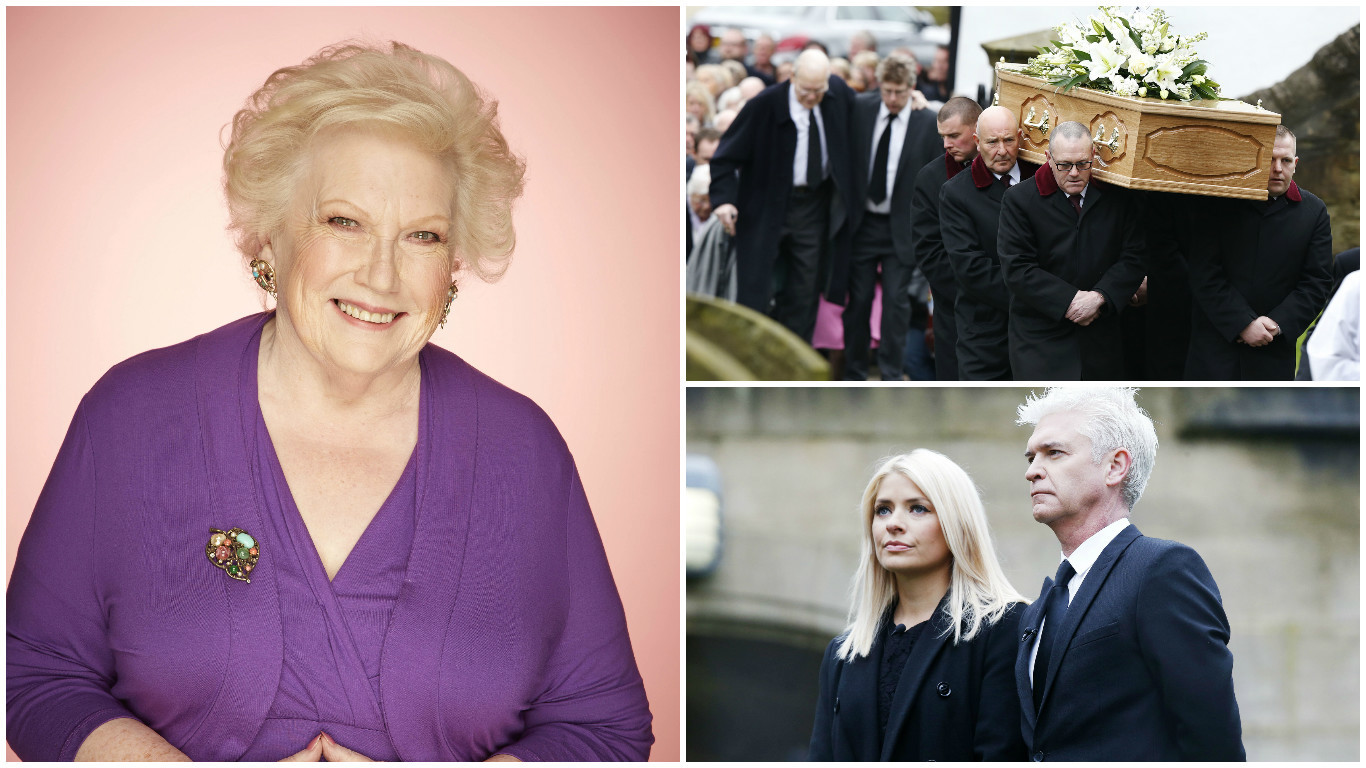 Denise Robertson's funeral was held in Sunderland today (Owen Humphreys/PA Wire)