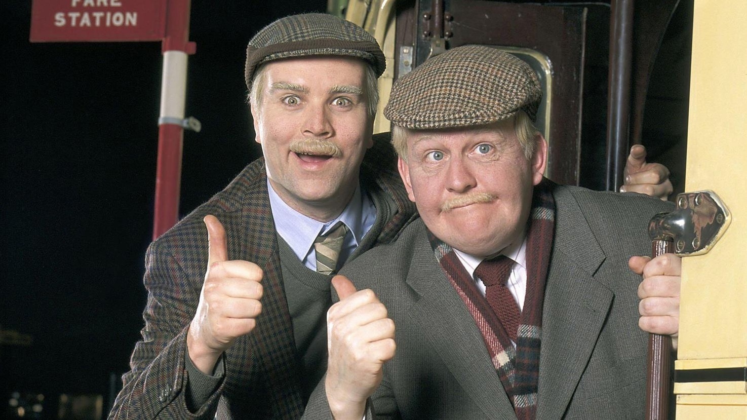 Greg and Ford as Jack and Victor (BBC / PA)