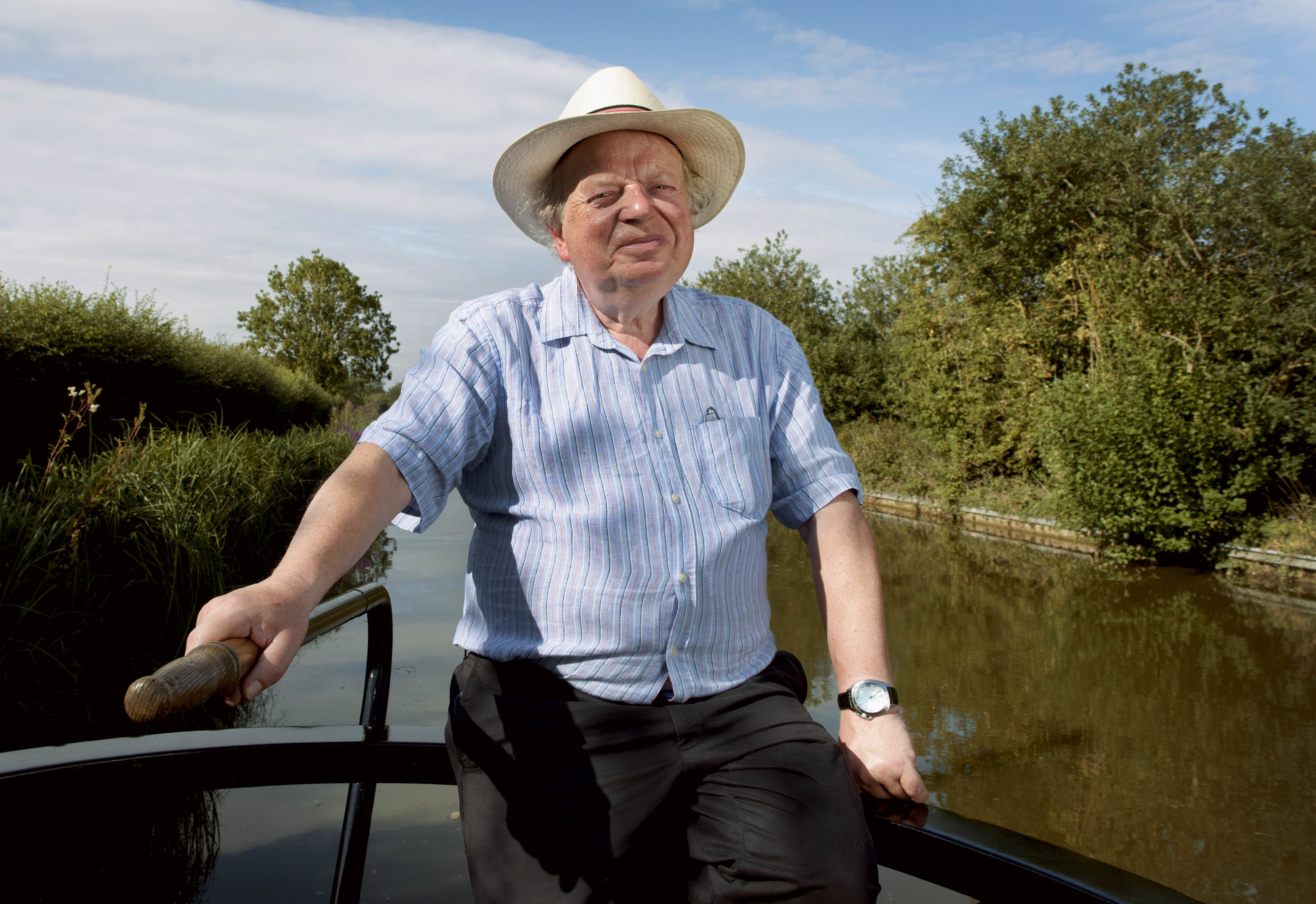 John Sergeant barging round Britain (ITV)