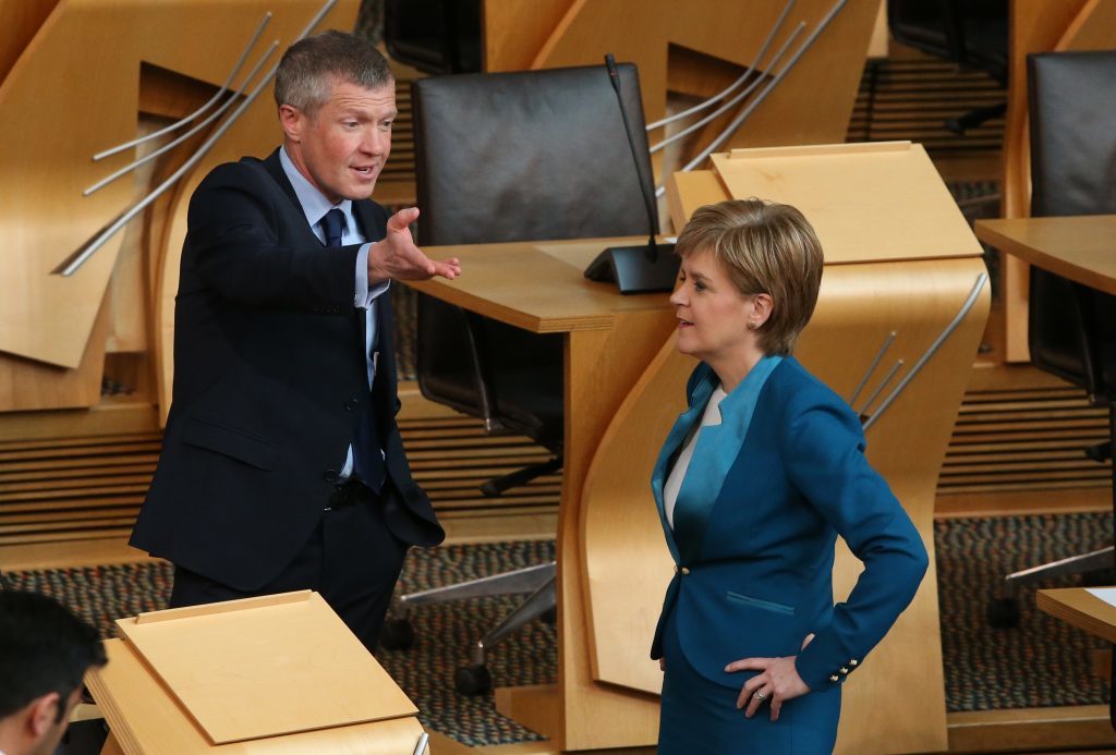 Willie Rennie stood as a candidate for First Minister against Nicola Sturgeon (Andrew Milligan/PA Wire)