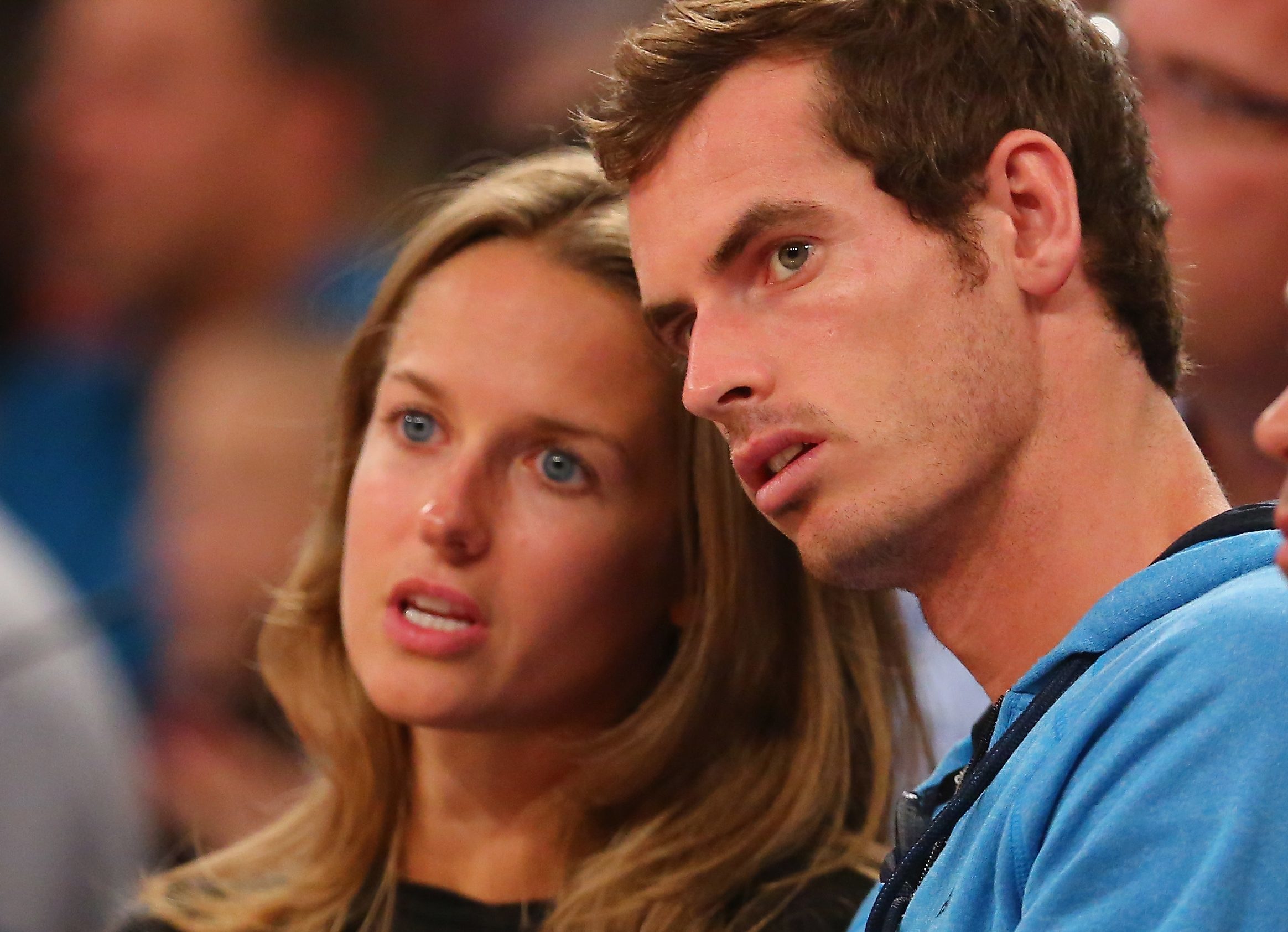 Andy Murray and Kim Sears (Al Bello/Getty Images)