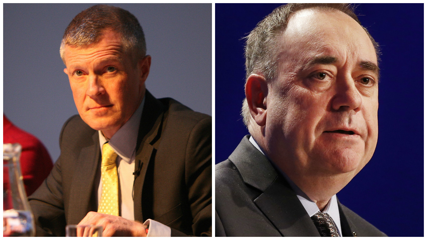 Rennie (left) and Salmond (Kris Miller / DC Thomson & Danny Lawson / PA Wire)