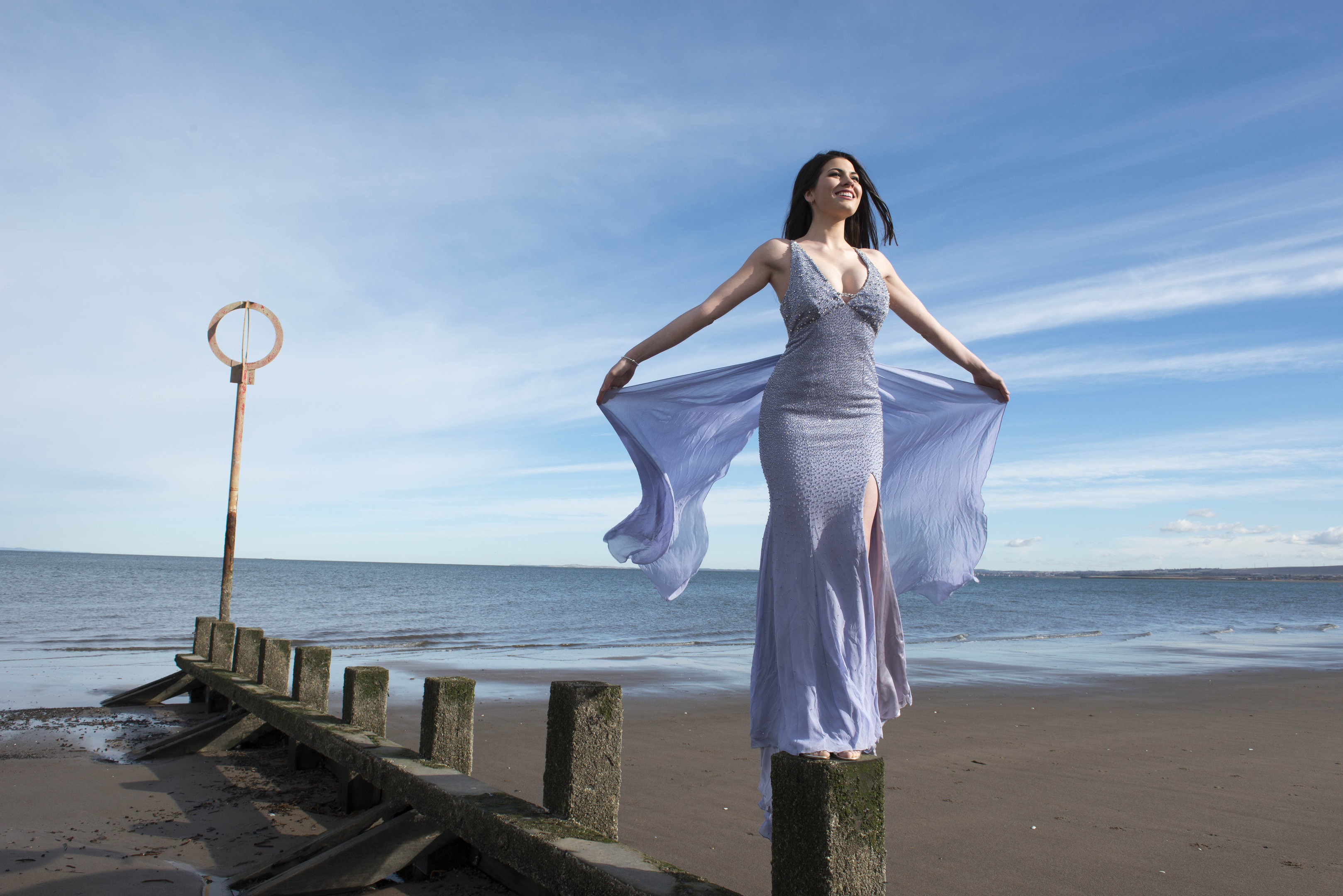 Miss Scotland, Mhairi Fergusson, 22, was diagnosed with epilepsy when she was just 13 years old (Hemedia)